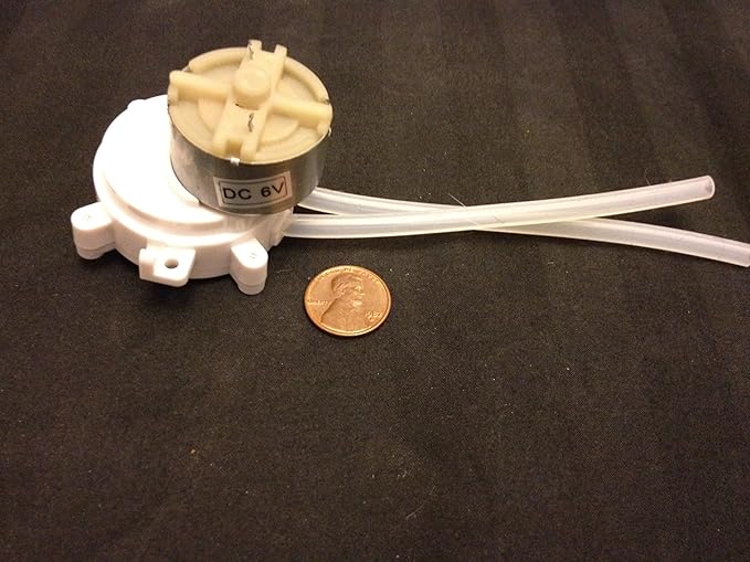 6v Dc Peristaltic Pump Water Device Mini Fish Tank Motor Ab13 Hose Lab