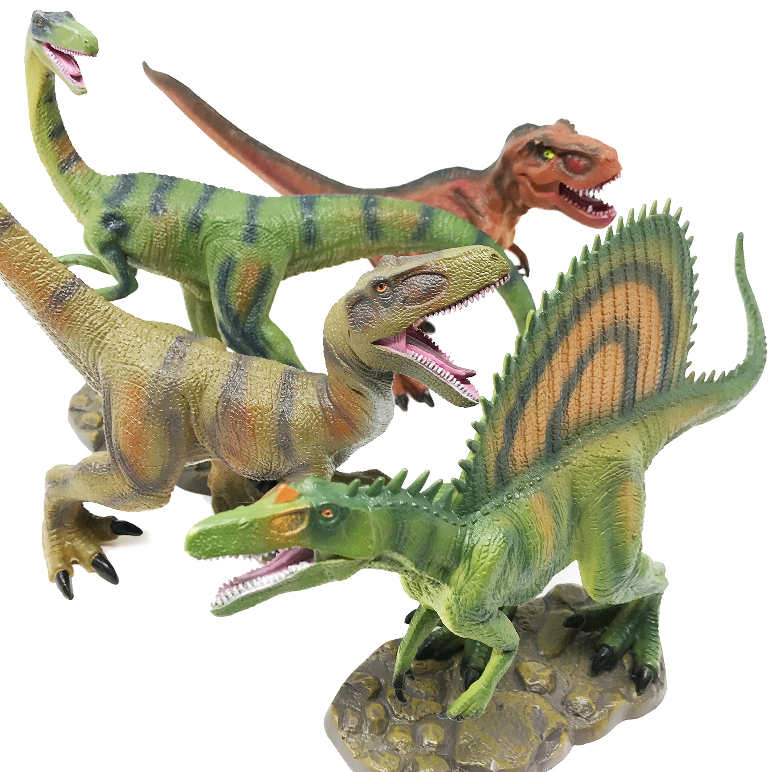 Buy Boley (4Pack 12 Jumbo Monster Authentic Dinosaur Set Dinosaur