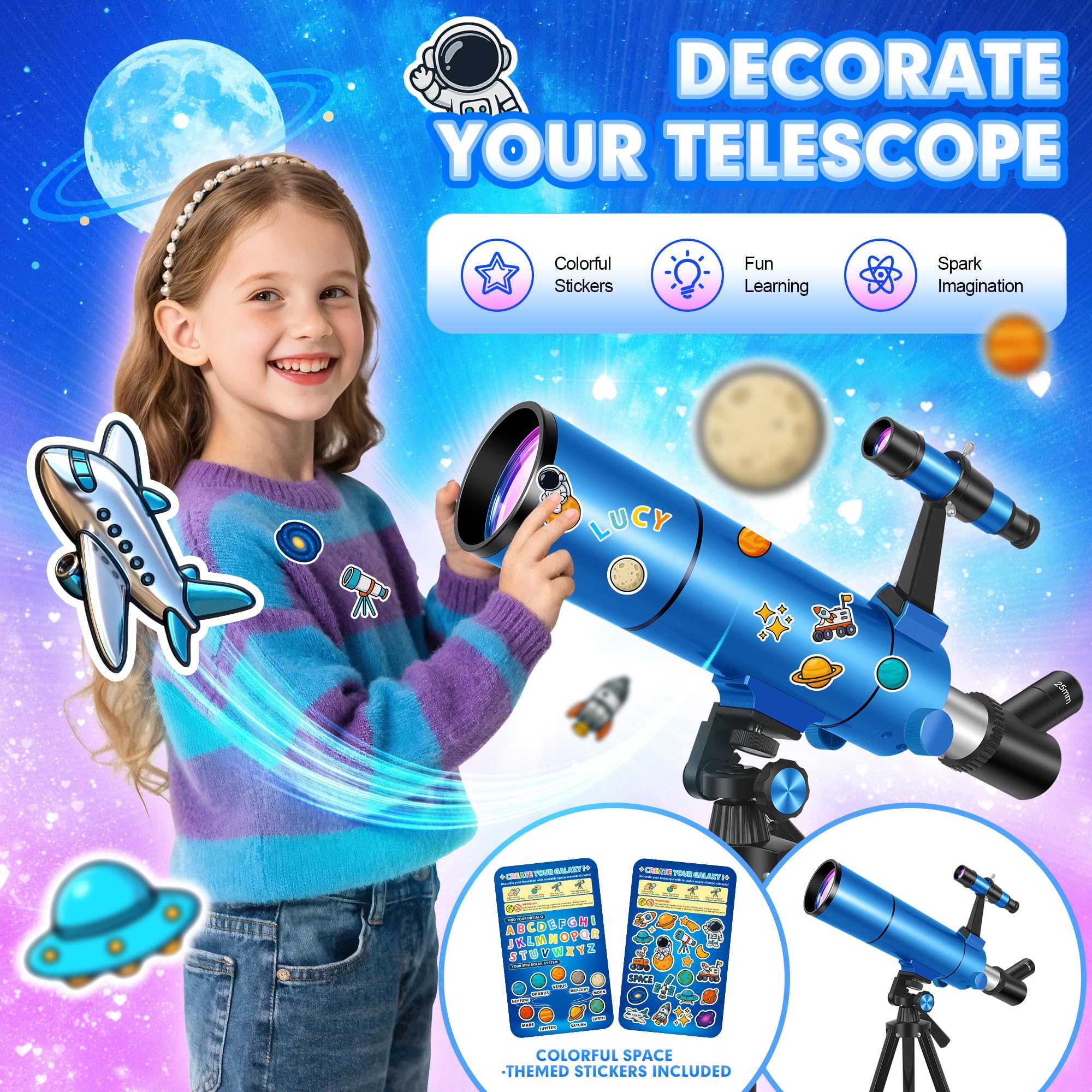 HUGERSTAR Telescope - Explore the Stars! -3
