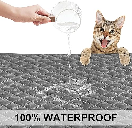 Miniatura 6 de NICETOWN Manta 100% impermeable para perro, funda de cama suave para mascotas, reversible de doble cara, protege muebles, sofá, auto para cachorros,