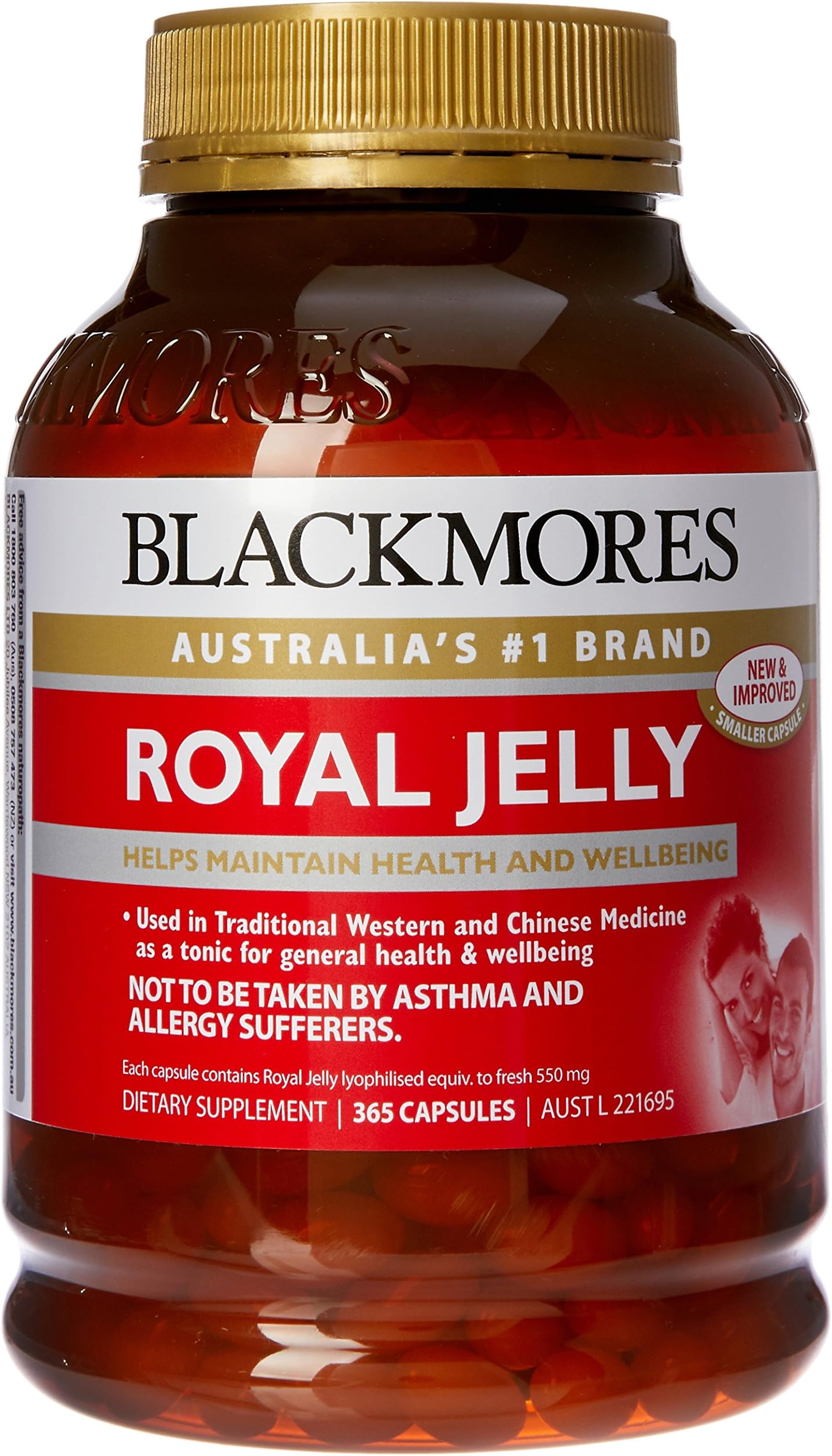 Blackmores Royal Jelly 365 Capsules