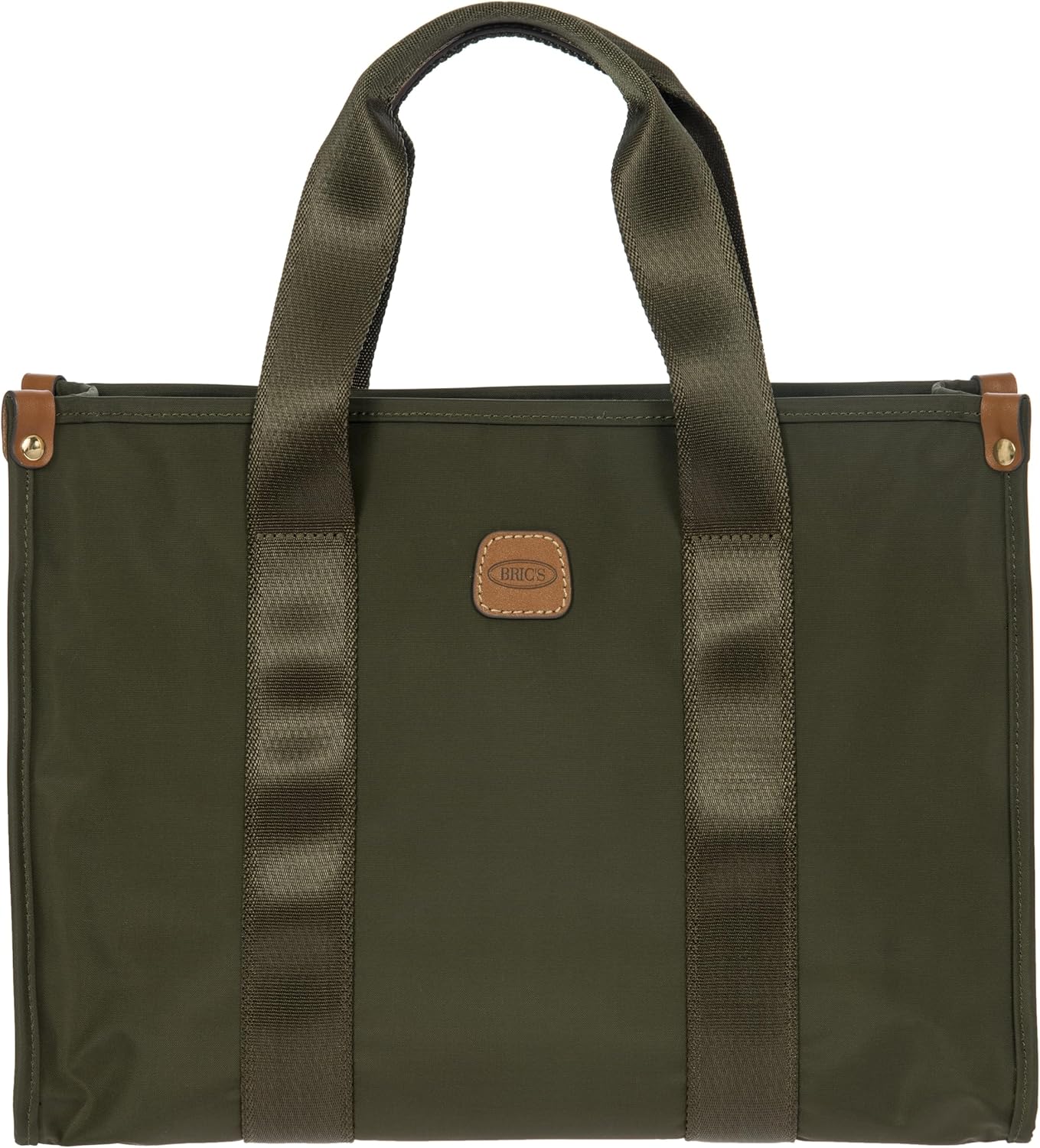 Bric's X-Travel Medium Shopper Bag, Waterproof Tote with Reinforced Bottom, Padded Laptop Pocket and Trolley Strap