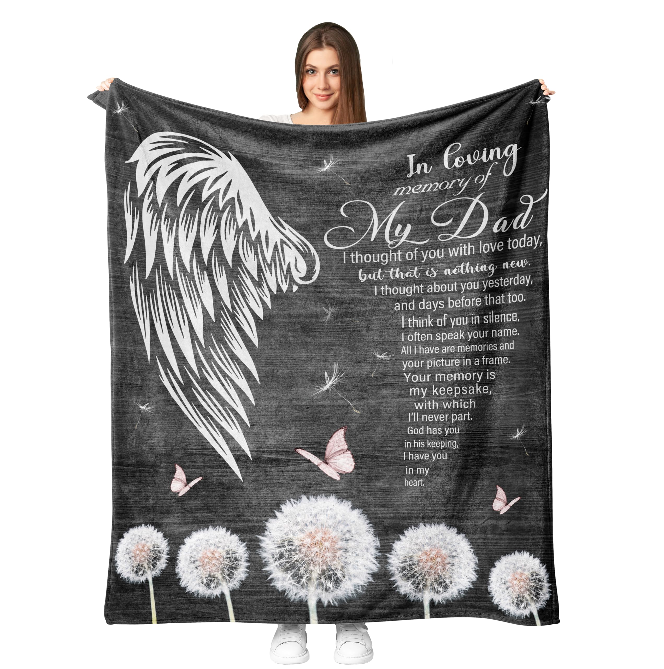 Fouca Dad Memorial Gifts, Sympathy Gifts for Loss of Loved One, Bereavement Gifts for Loss of Father, Loss of Father Sympathy Gift, in Memory of Dad