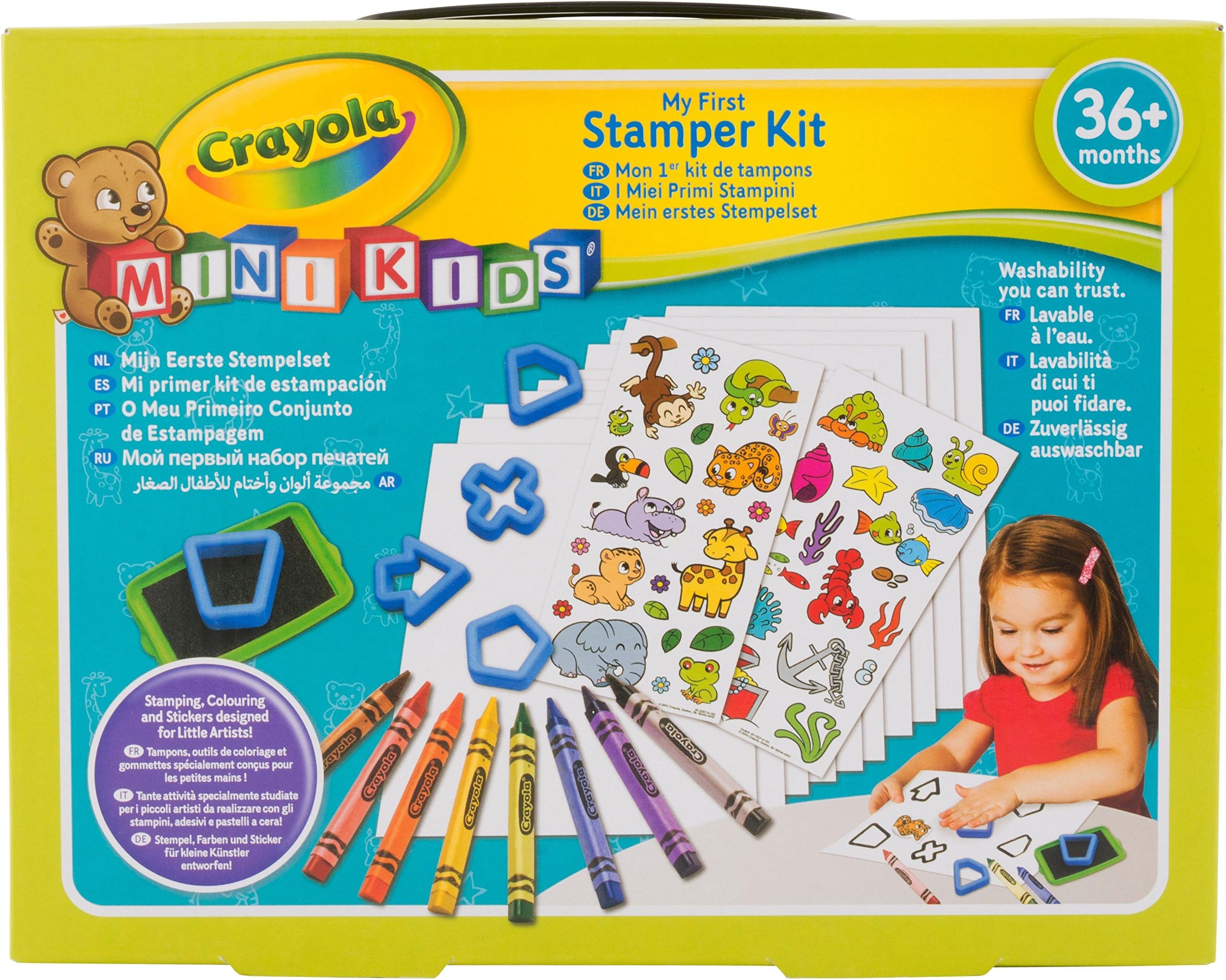 Crayola Mini Kids - 81-1359-E-000 - My first kit of stamps