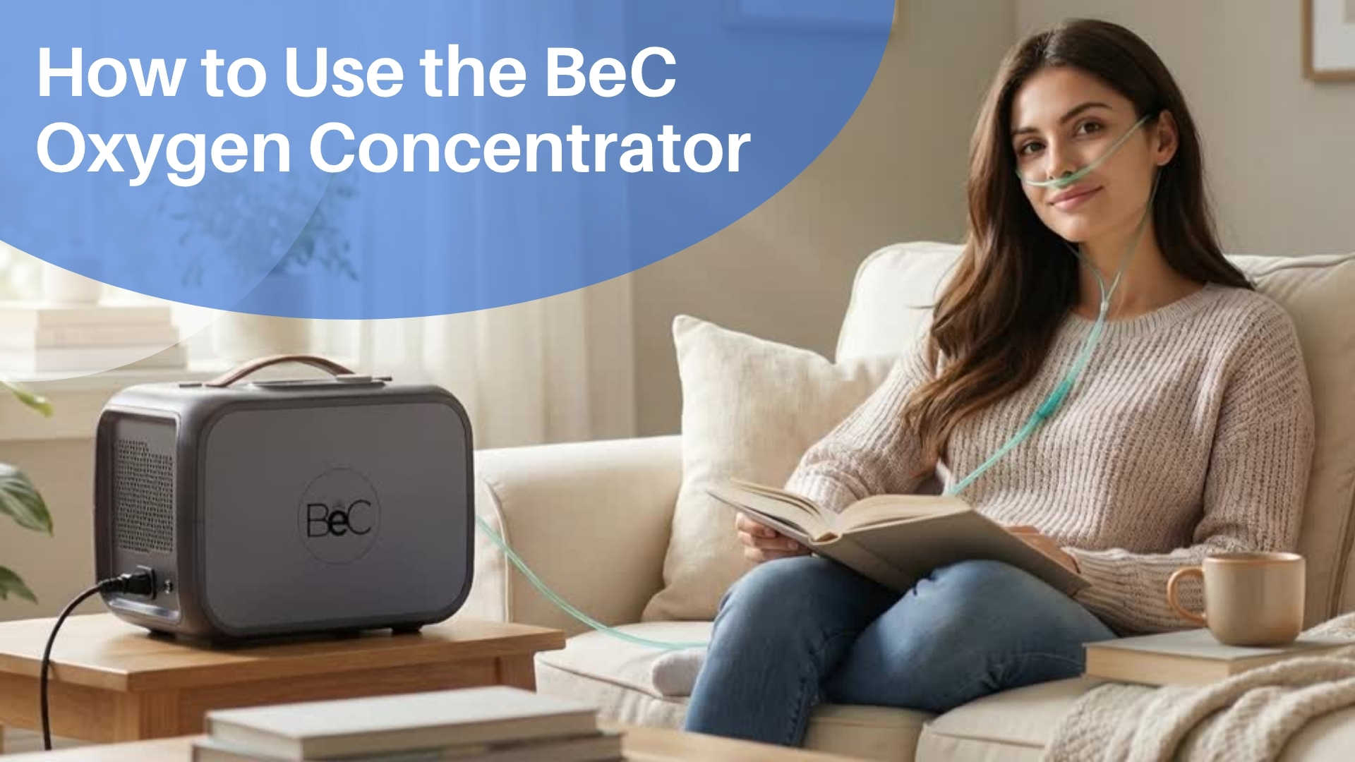 酸素発生器 Small Household Oxygen Generator① BEC Mini Portable Oxygen Generator 96% | 1L Concentrator for Home