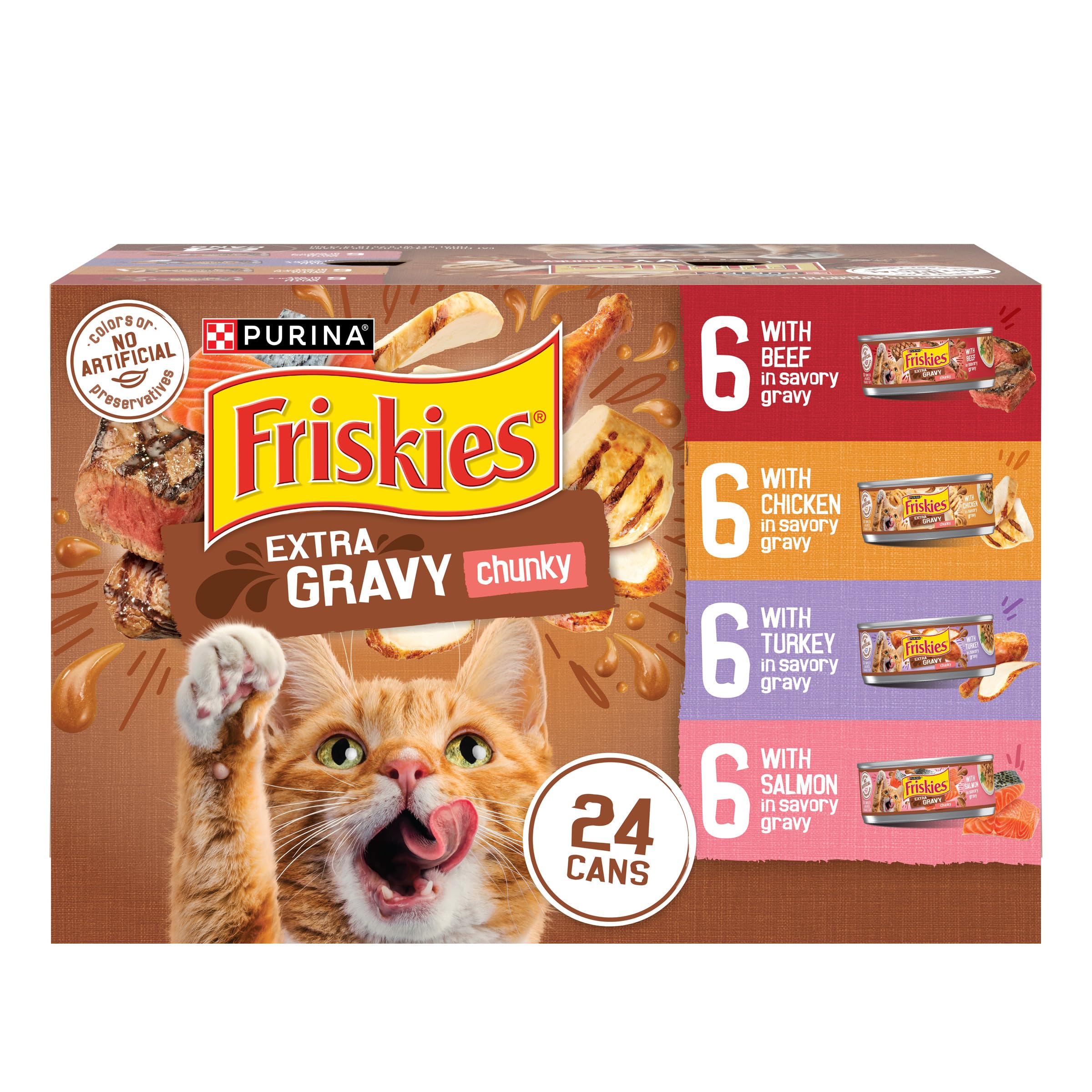Friskies Extra Gravy Wet 24ct