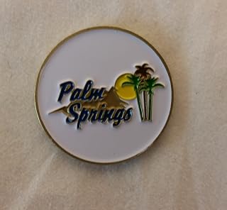 Palm Springs Double Sided Ball Marker