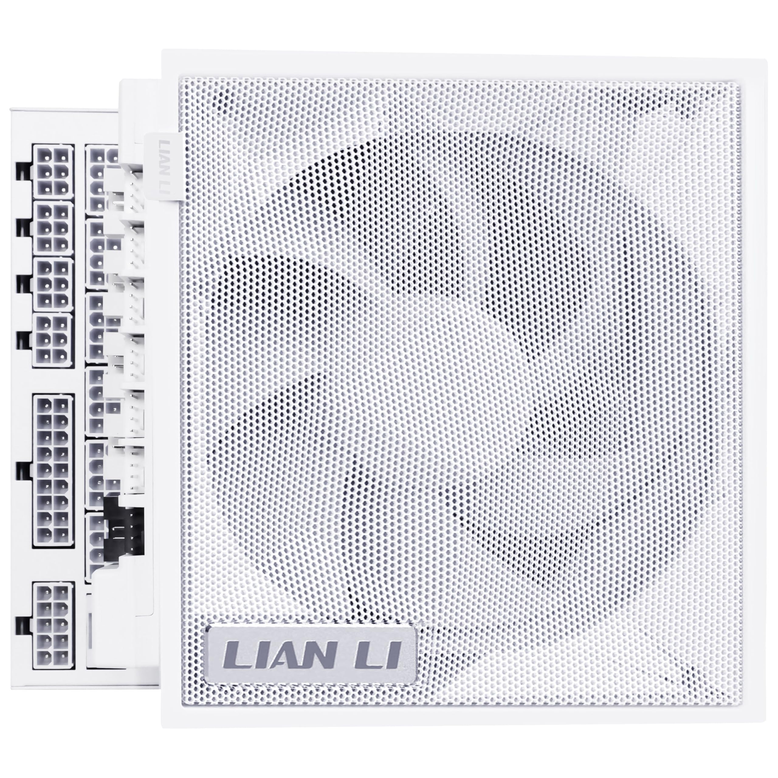 Lian Li Edge Gold 1200 80 Plus Gold Netzteil, Pcie 5.1, Atx 3.1 - 1.200 Watt, Wei?, Inkl. UsB-Hub (eg1200g White)