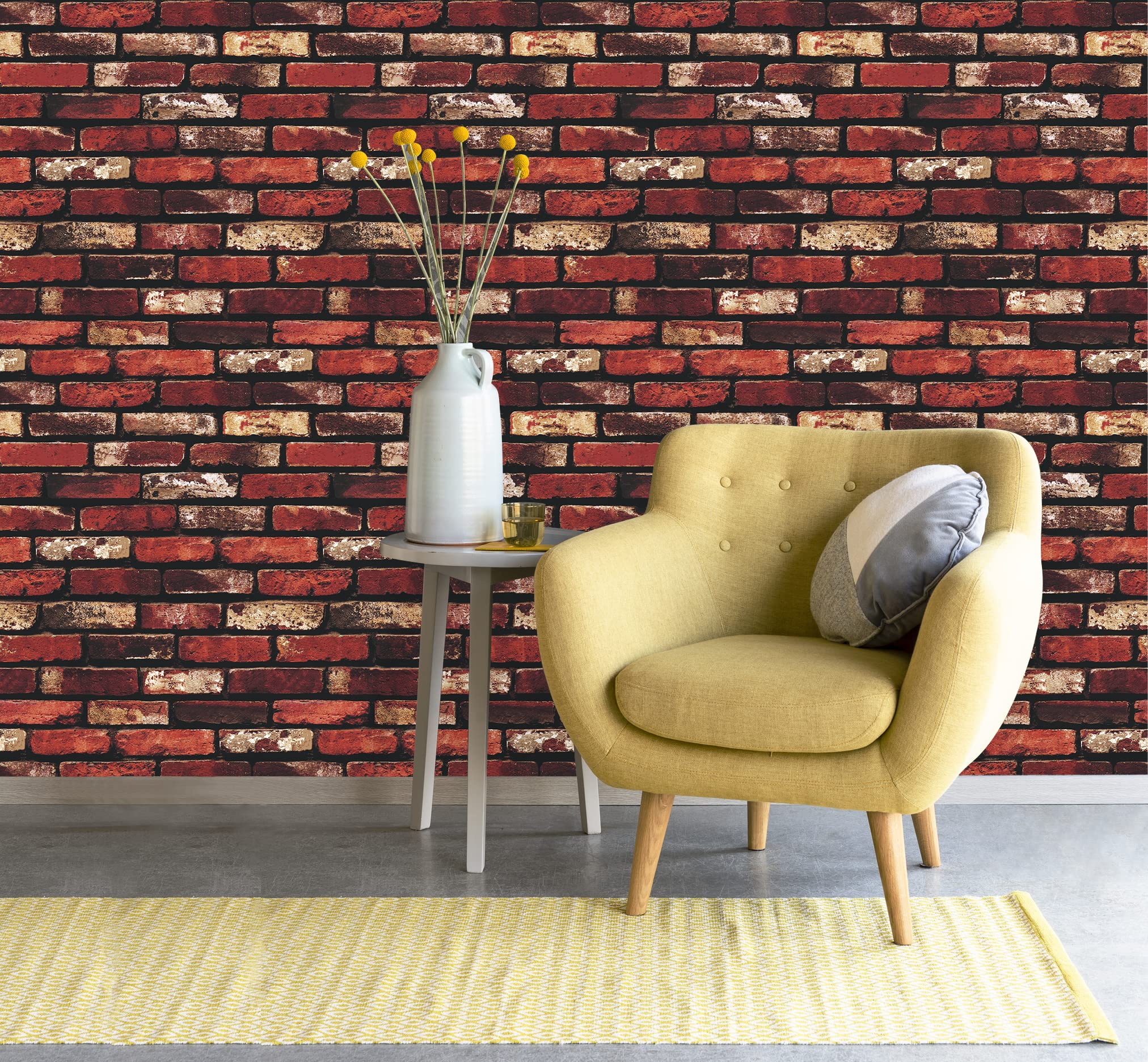 FunStick 40CM×6M Industrial Wallpaper Peel And Stick Concrete Wallpaper - View #8