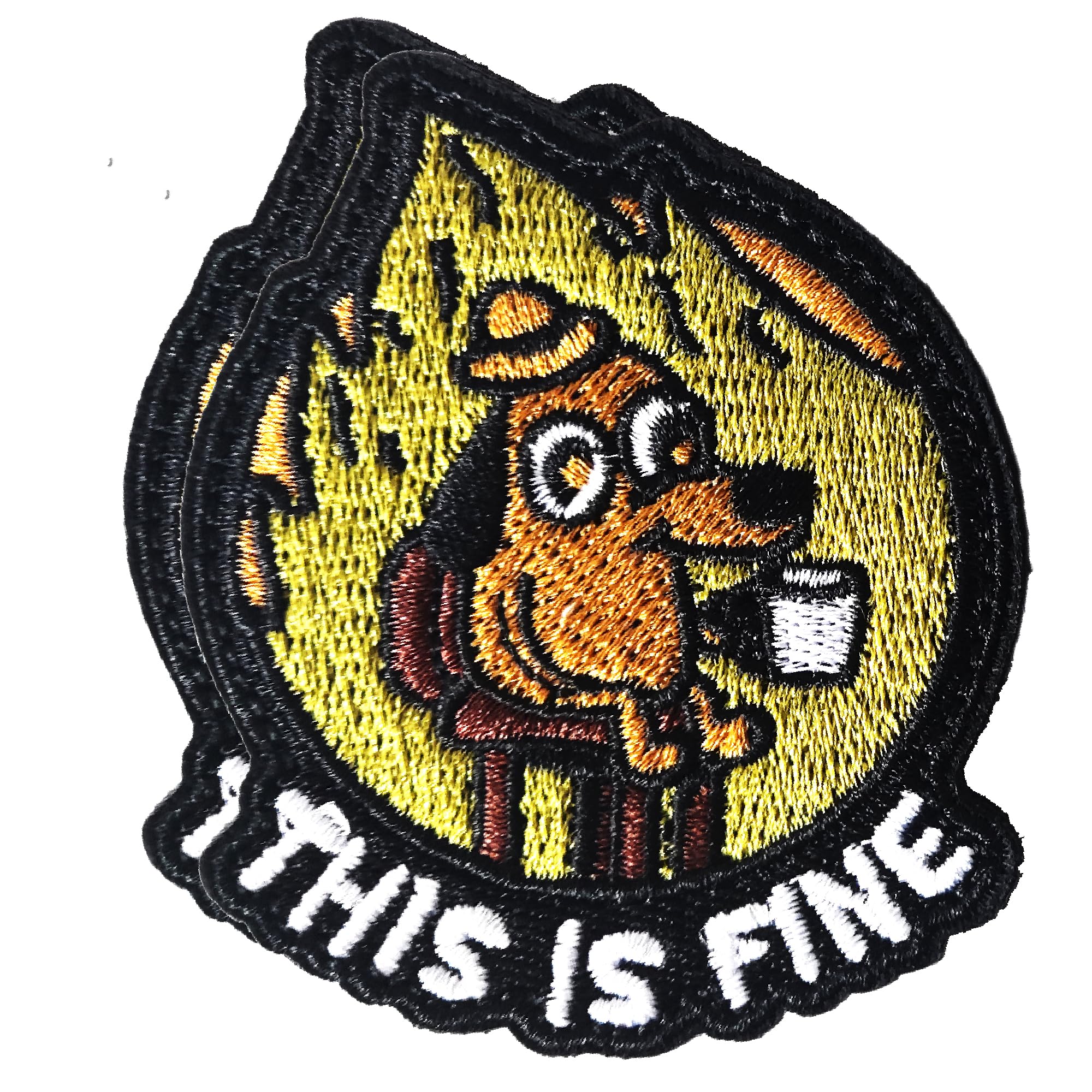 AXEN This is Fine Tactical Morale Patch With Hook & Loop Fastening for Backpack, Uniform, Bag, Jacket, Vest, Cap, Hat and Gears — image 1