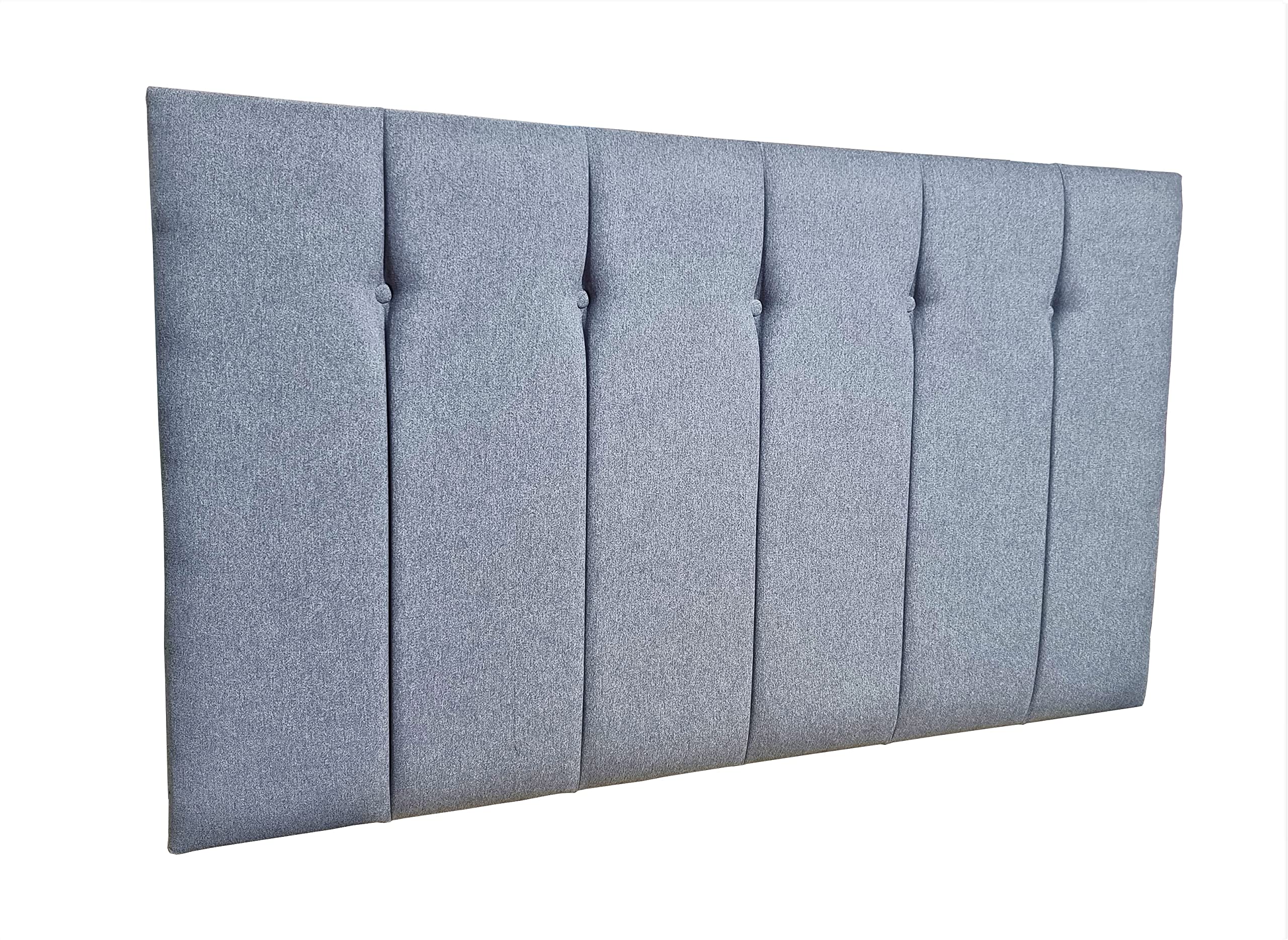 Hi-Q Furnishings 4ft6 Cambria 24" Chenille Special Headboard UK Manufactured. (Mink)