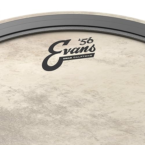 Miniatura 9 de Evans EMAD Calftone Bass Drum Head, 16