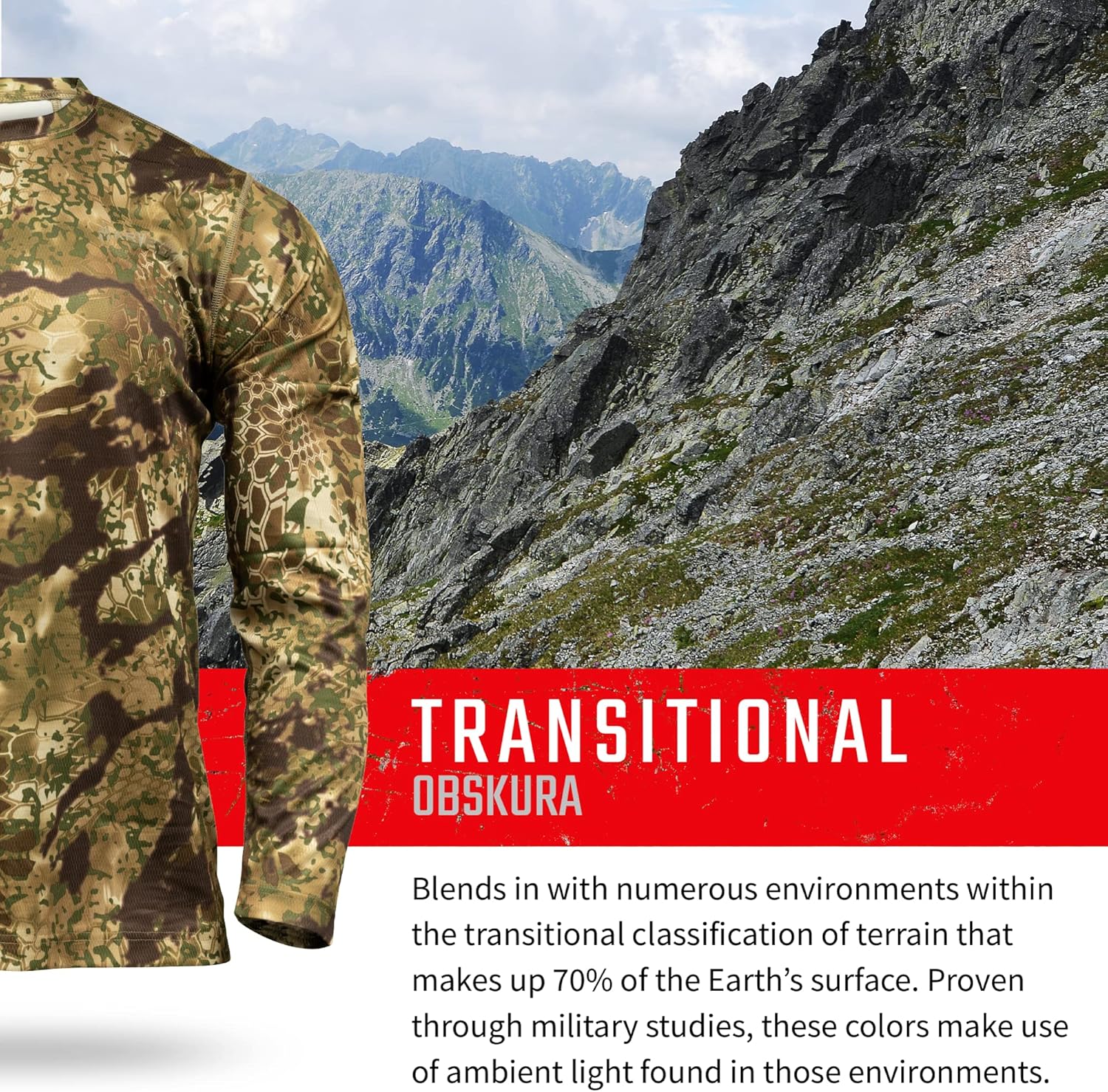 Kryptek Men's Hyperion Long Sleeve Crew
