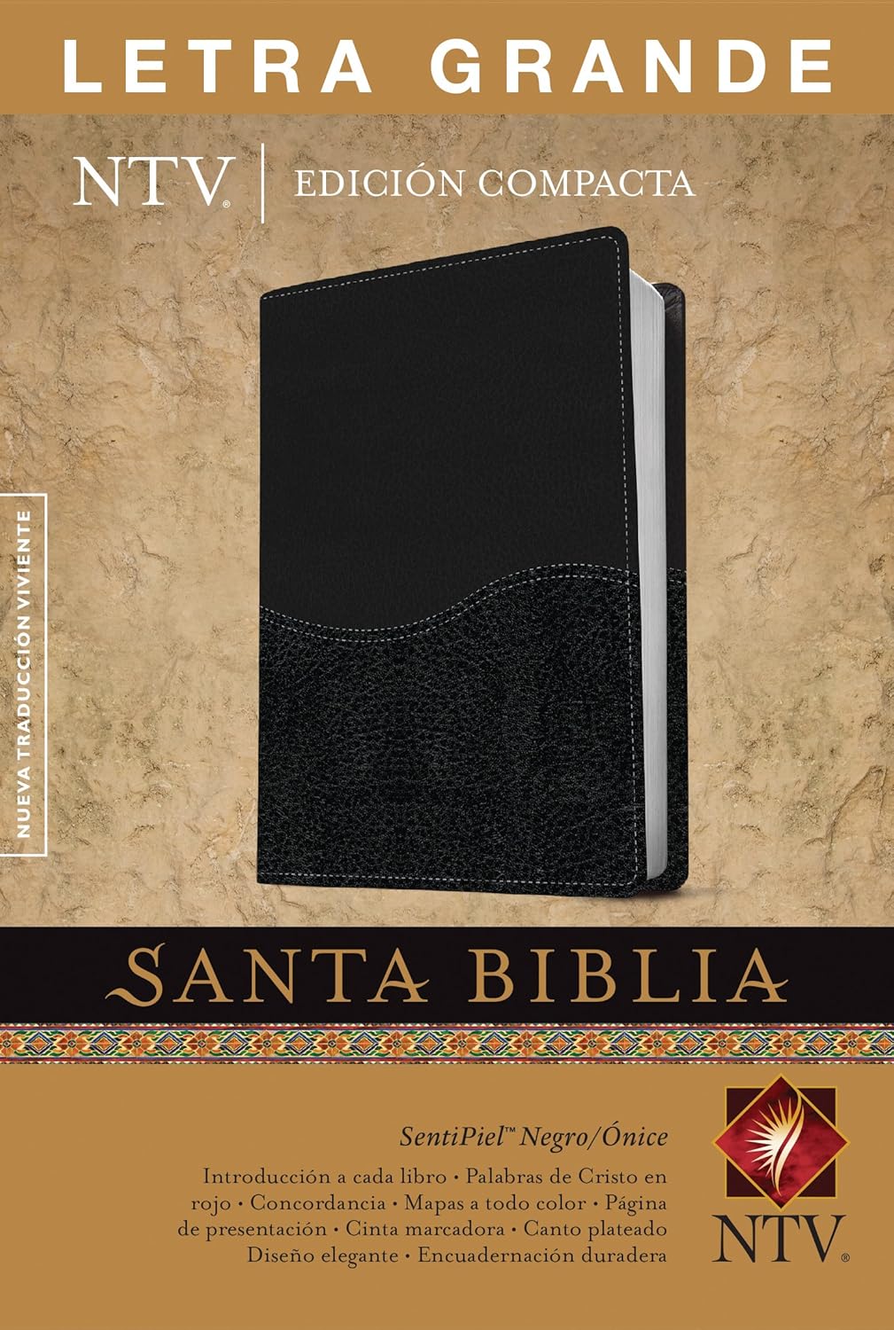 Biblia NTV Compacta Letra Grande Edición Personal Café/Café claro 9