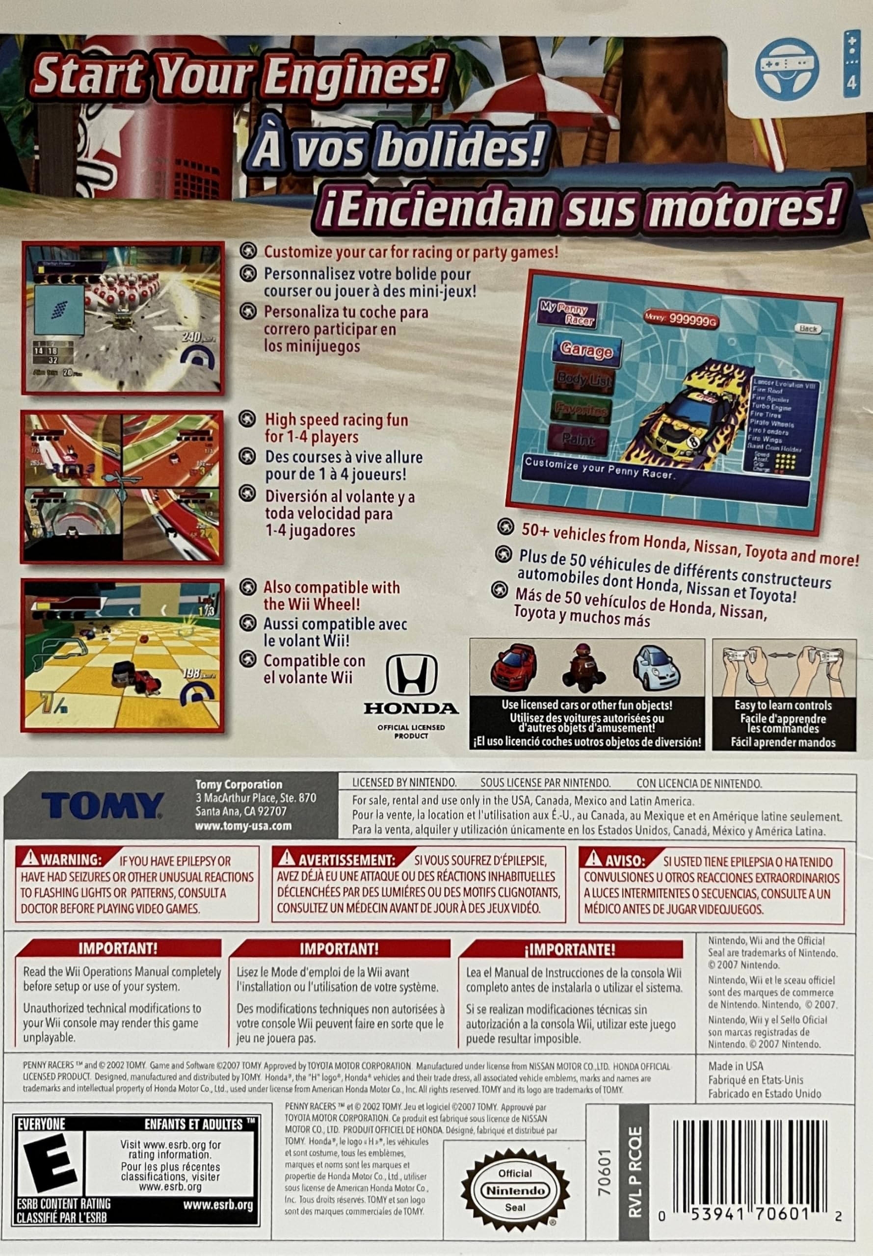 Amazon.com: Penny Racers Party: Turbo-Q Speedway - Nintendo Wii