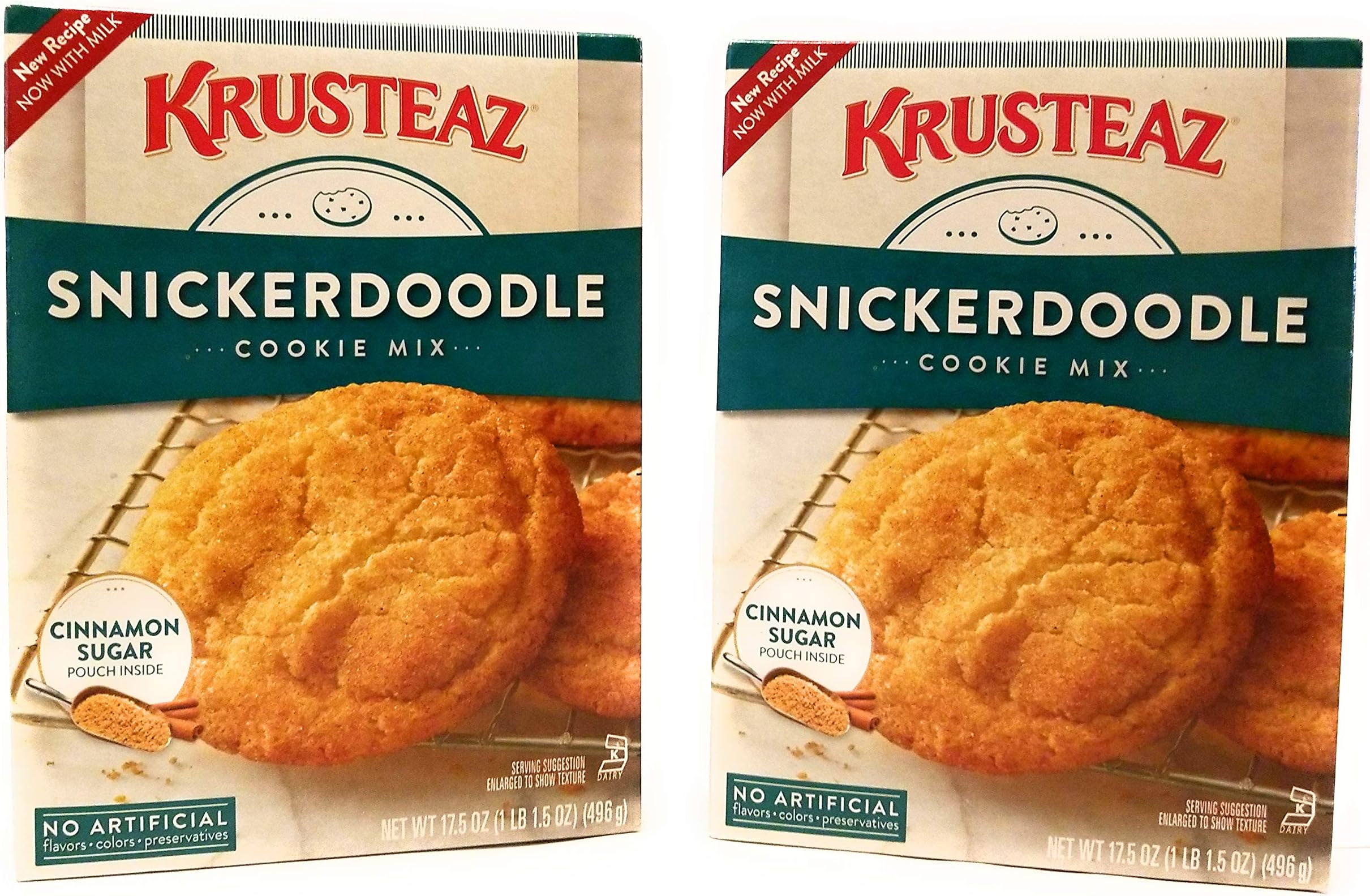 Snickerdoodle Cookie Mix, 17.5-Ounce Boxes (Pack of 2)