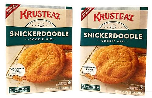 Krusteaz Mezcla de galletas Snickerdoodle cajas de 175 onzas paquete de 2