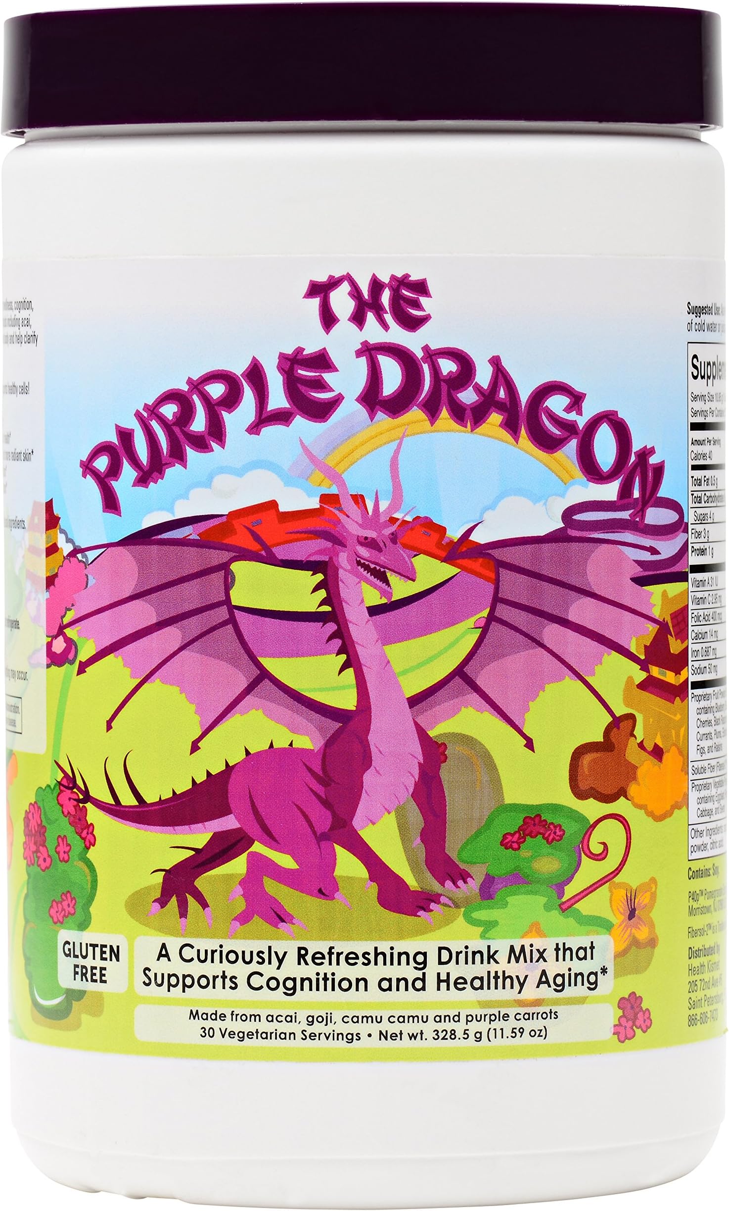 The Purple Dragon Superfood for Healthy Aging and Improved Cognition