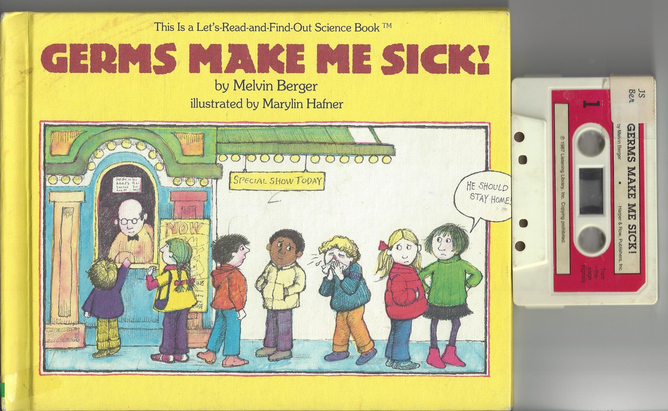 Germs Make Me Sick with Book