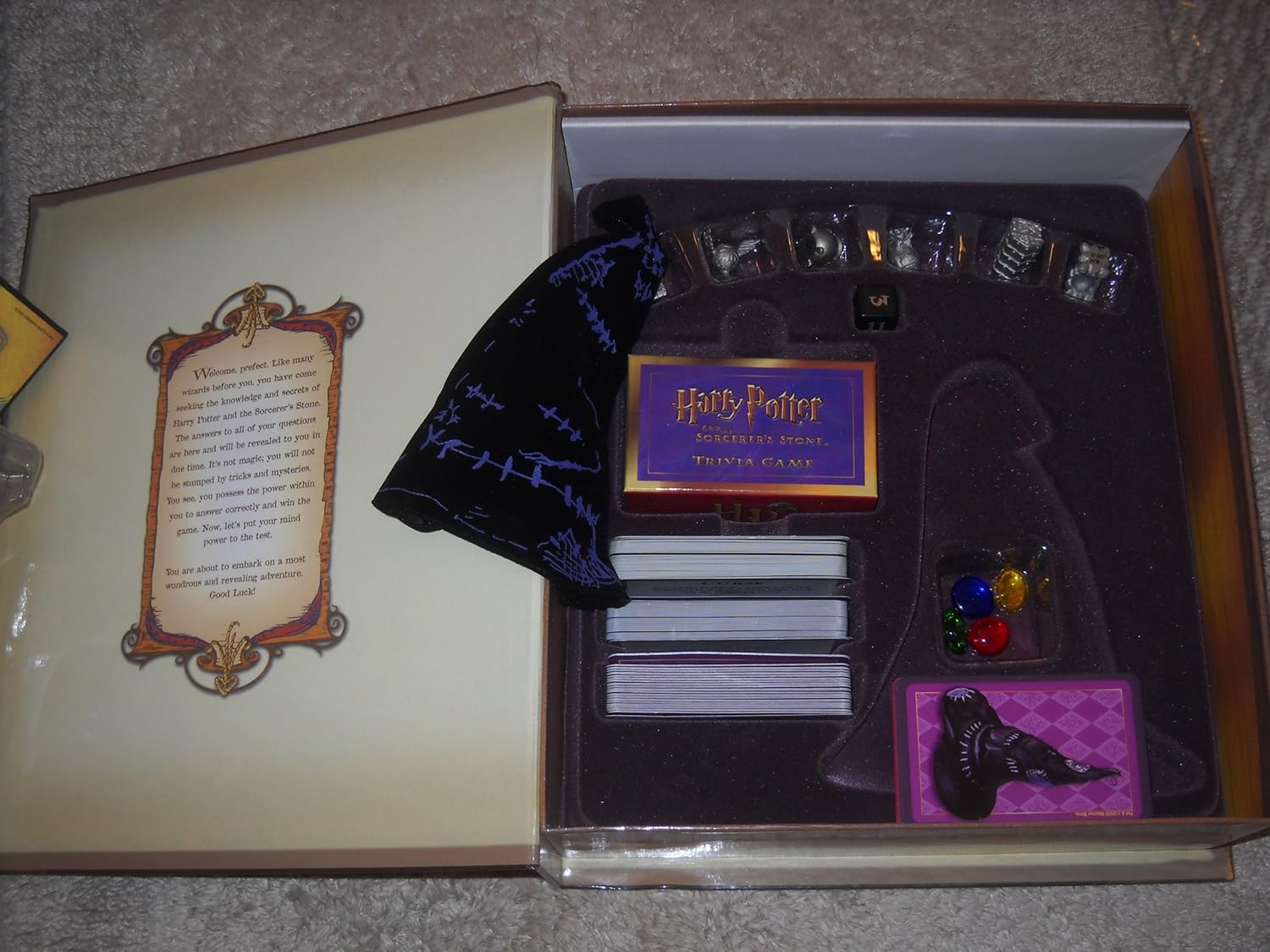Harry Potter and the Sorcerer's Stone Trivia Game Prefects Edition