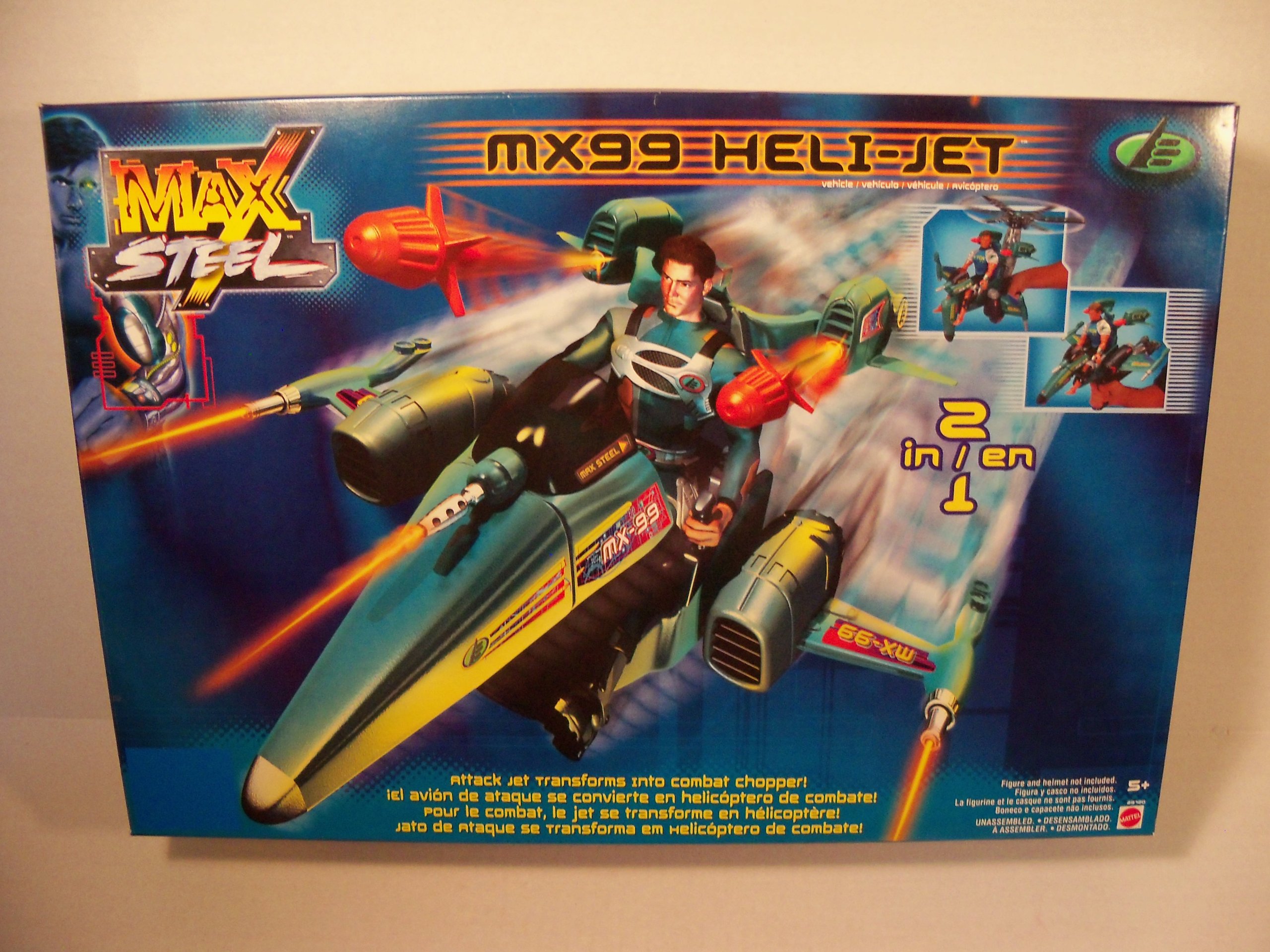 Amazon.com: max steel mx- 99 heli-jet : Automotive