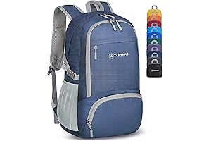 ZOMAKE: Unparalleled Foldability in a Roomy Travel Backpack