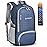 ZOMAKE Lightweight Packable Backpack 30L, Foldable Hiking Backpacks Water Resistant Compact Folding Daypack for Travel(Navy Blue)