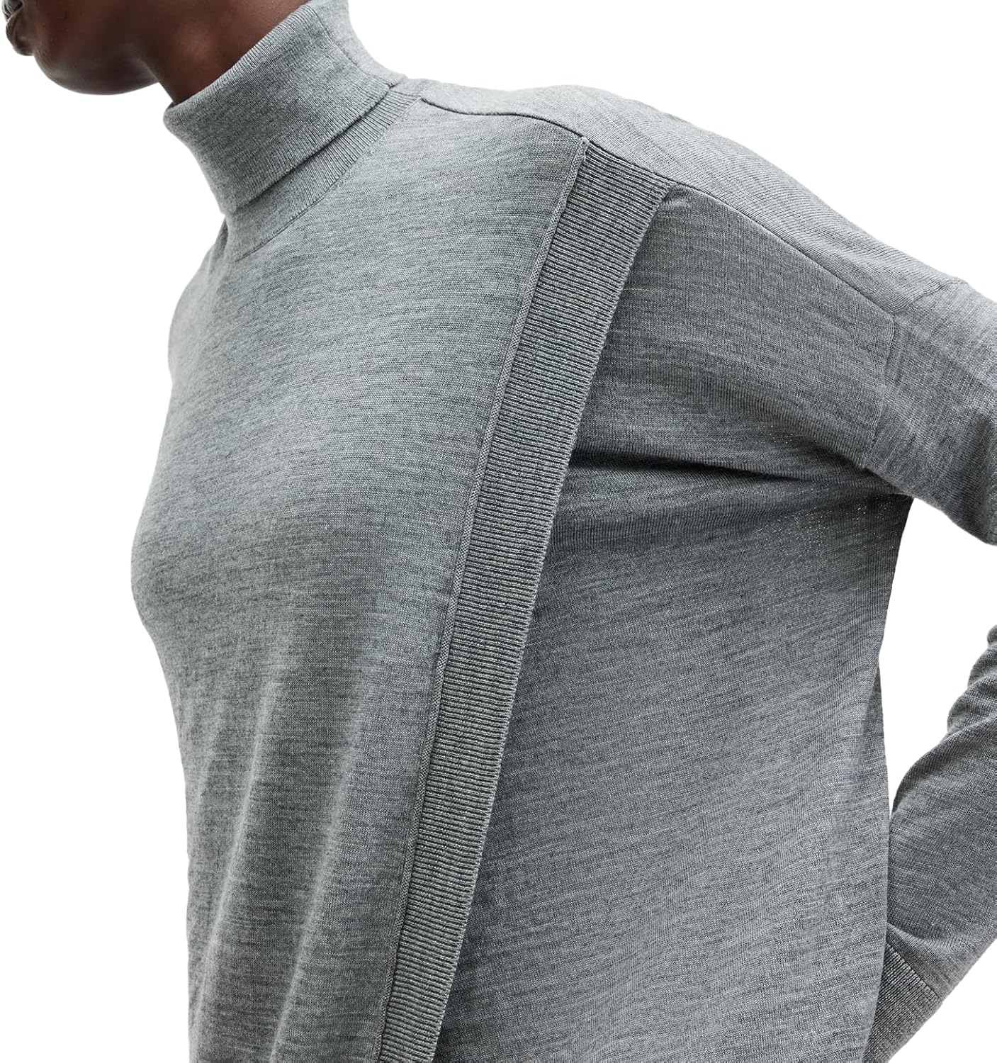 Allsaints Womens Bern Wrap Jumper - Image 3