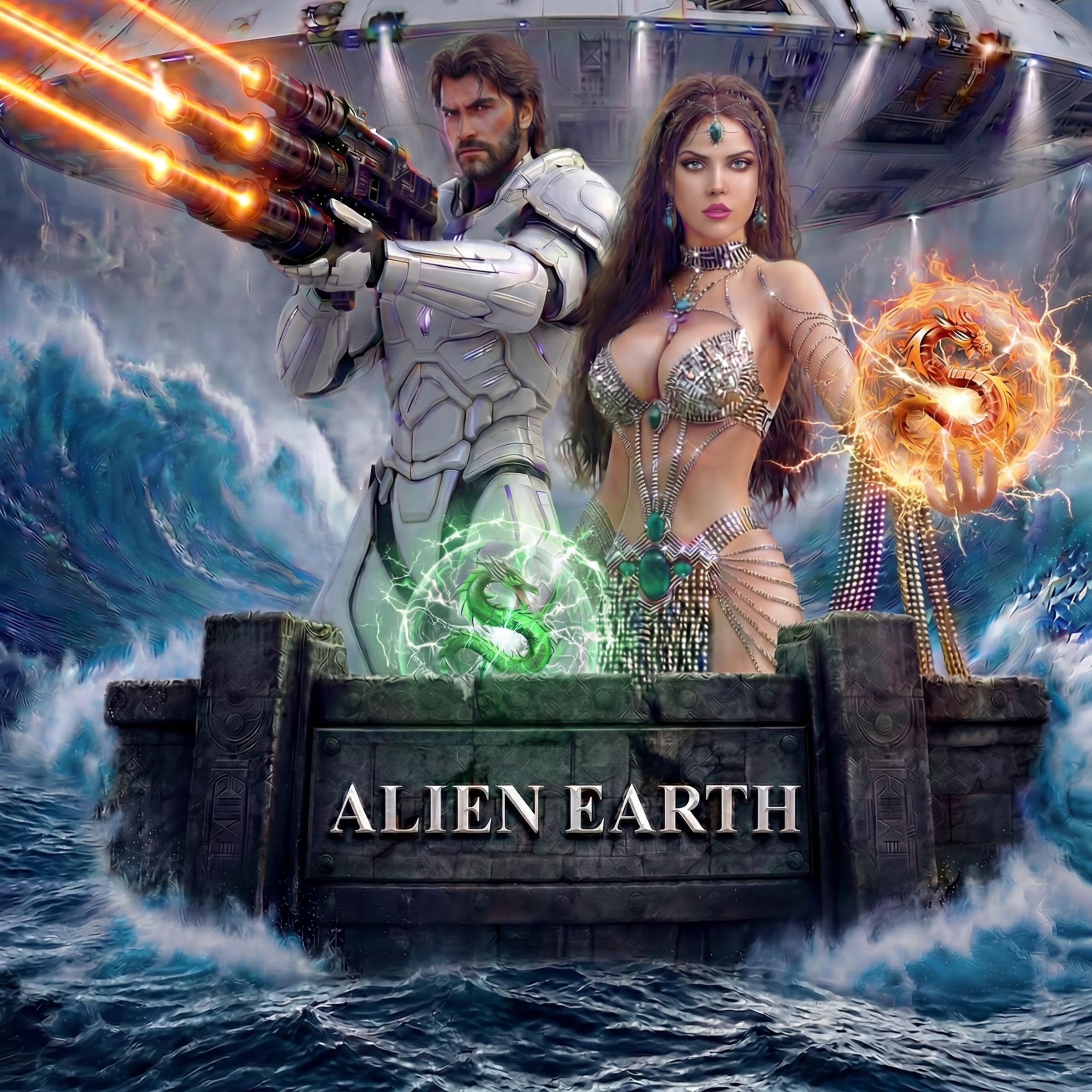 Cover art for Alien Earth: The Rising of Nova