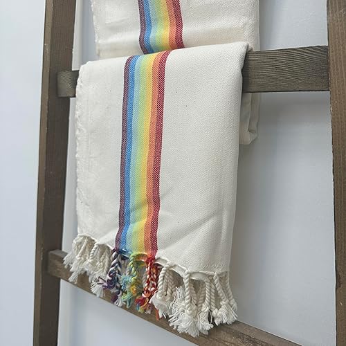 Miniatura 9 de Toalla turca orgánica de 33 x 72 pulgadas, toalla de baño turca, toalla de playa, multicolor suave % 100 algodón esponjoso, toalla de mano facial,