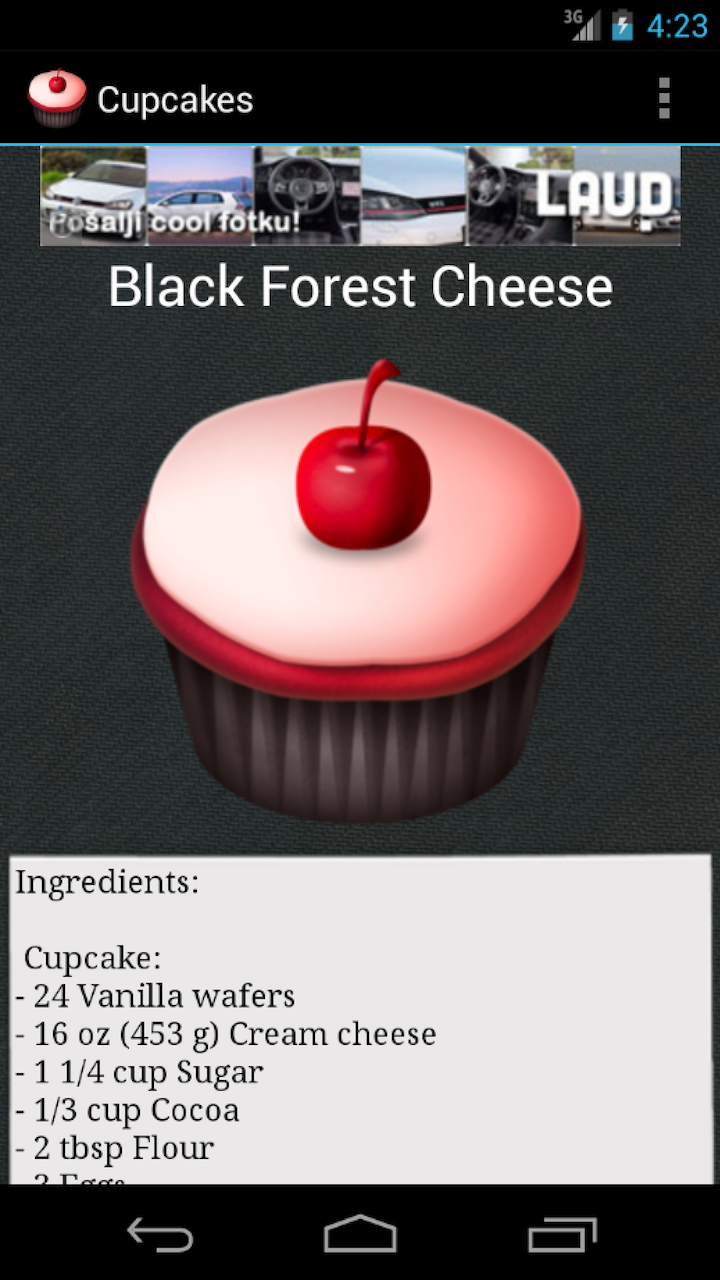 Cupcake Recipes - App on Amazon Appstore