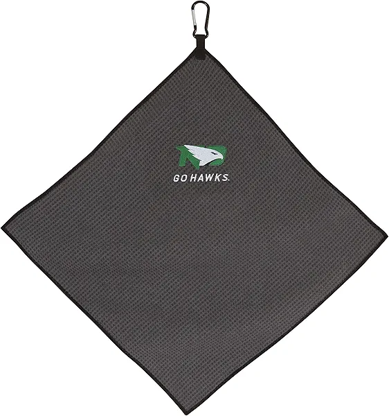 Team Effort Collegiate 15" x 15" Grey Microfiber Towel