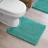 Vista 68 de Resort Collection - Tapete de baño de chenilla, 21 x 34 pulgadas, lino