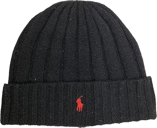 grey polo beanie