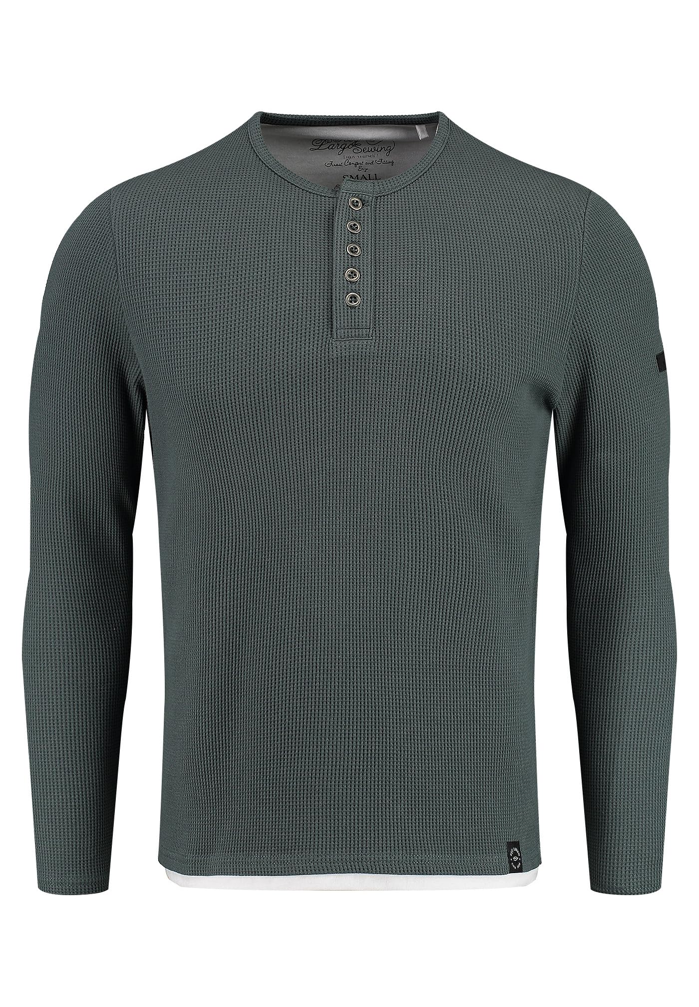 KEY LARGO Sandro Button Veste de survêtement, Vert foncé (1501), S Hommes