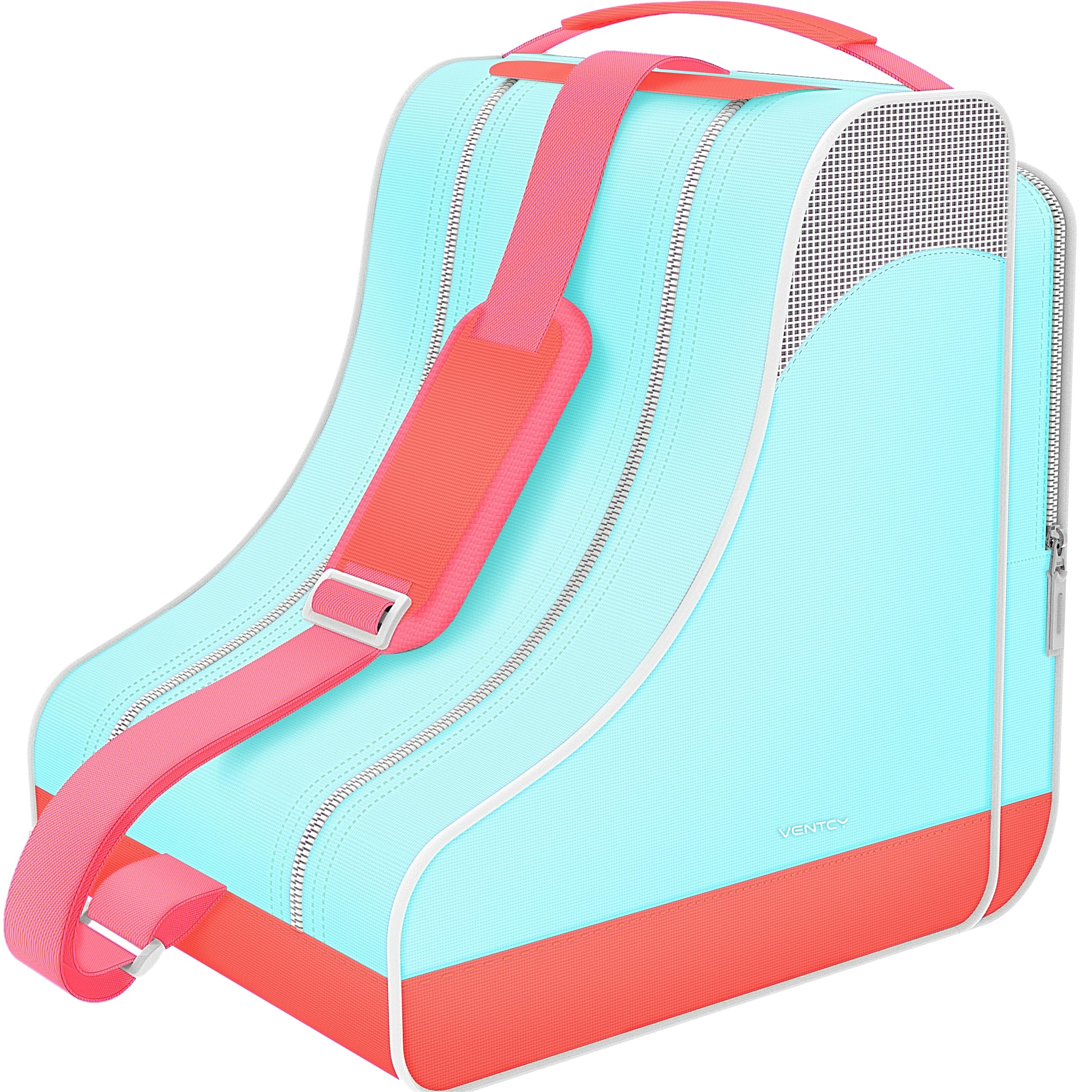 Torba na łyżwy dla dorosłych, unisex, torba do jazdy na rolkach, dla dzieci, torba do łyżworolki figurowej dla kobiet, męska torba do jazdy na łyżwach do rozmiaru 8,5 (UK)