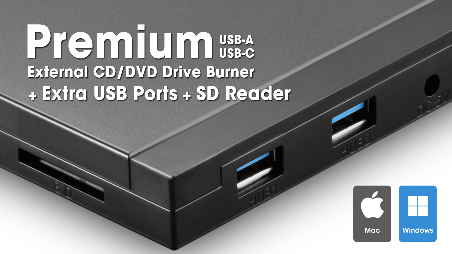 Amazon.com: ROOFULL External CD DVD Drive with SD Card Reader