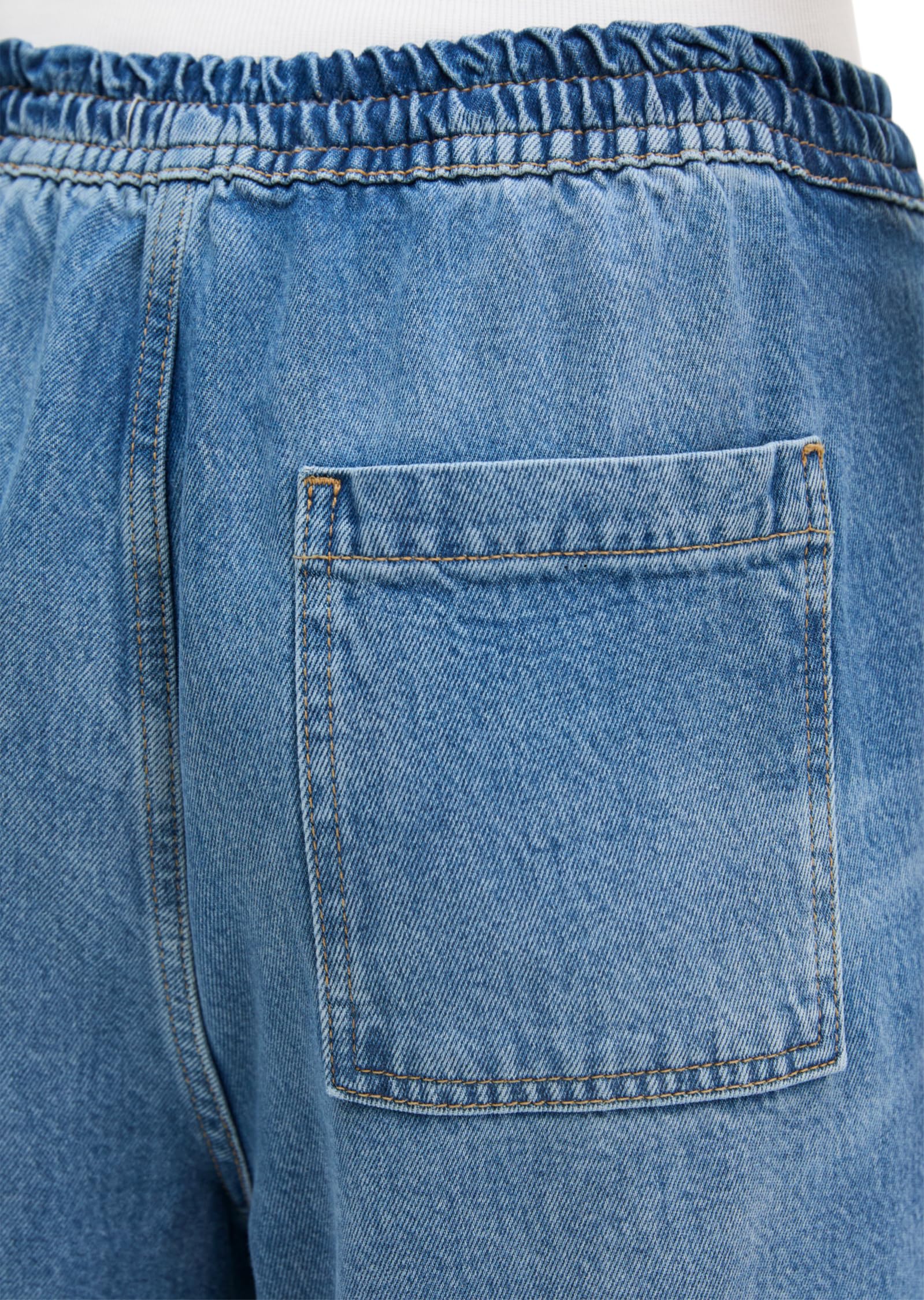 Marc OߴPolo Damen Jeanshose Cropped Straight Fit