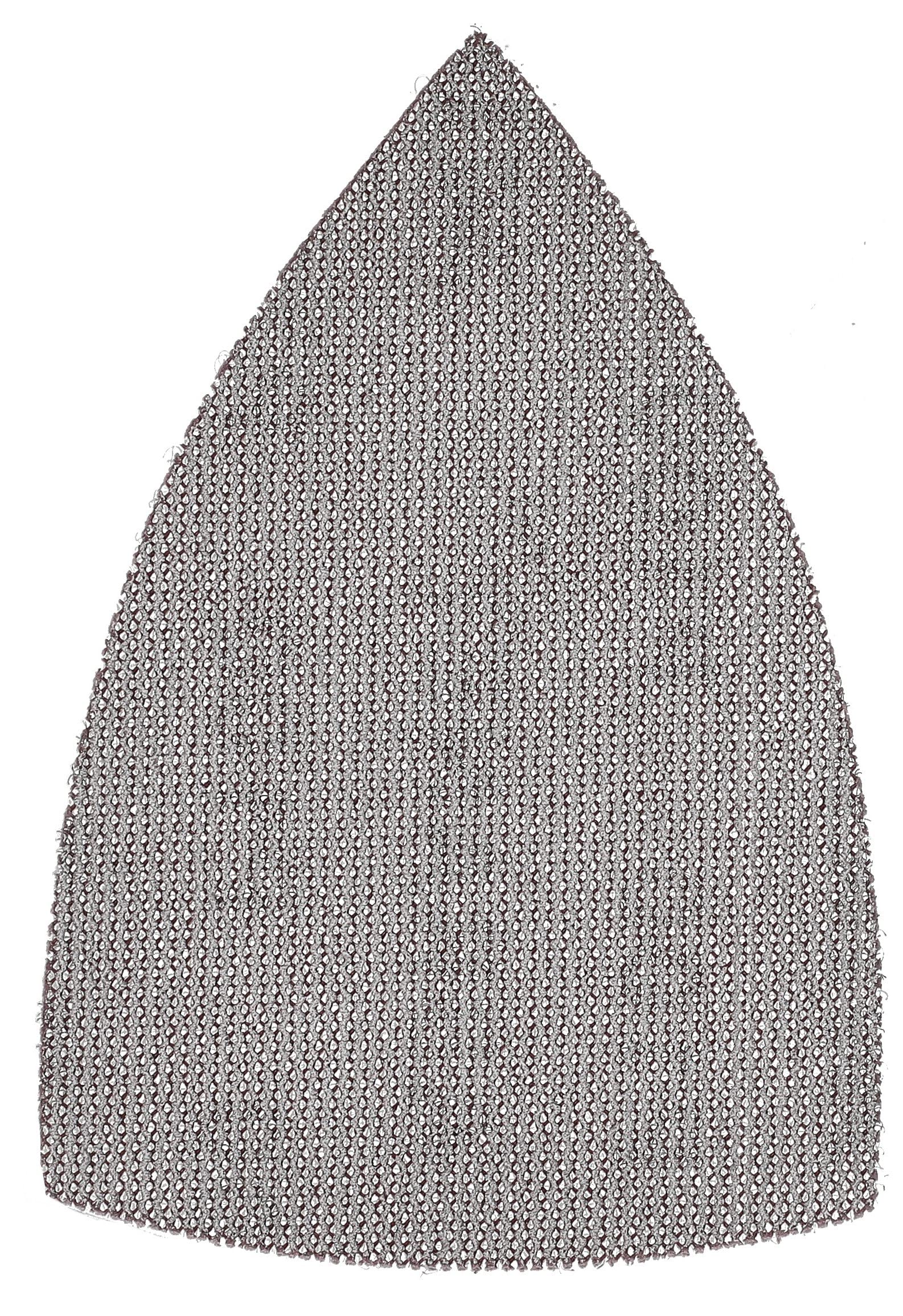 Mirka Abranet Delta - Disco de red triangular (4 x 6 x 6 pulgadas), grano 120 / discos de lija de papel de lija con gancho y lazo, 50 unidades, 9A-219-120