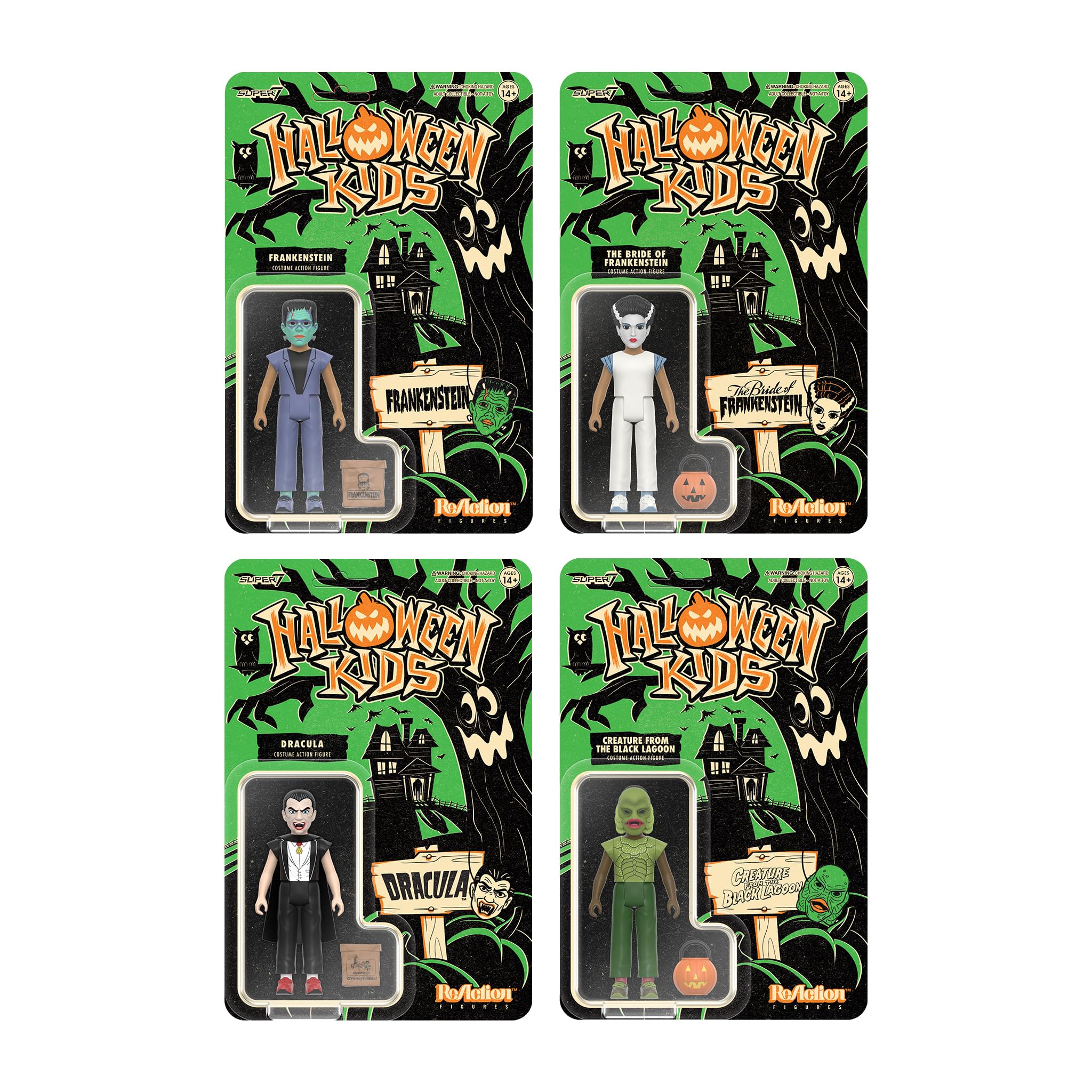 Amazon.co.jp: Super7 ハロウィン キッズ ユニバーサル モンスター 
