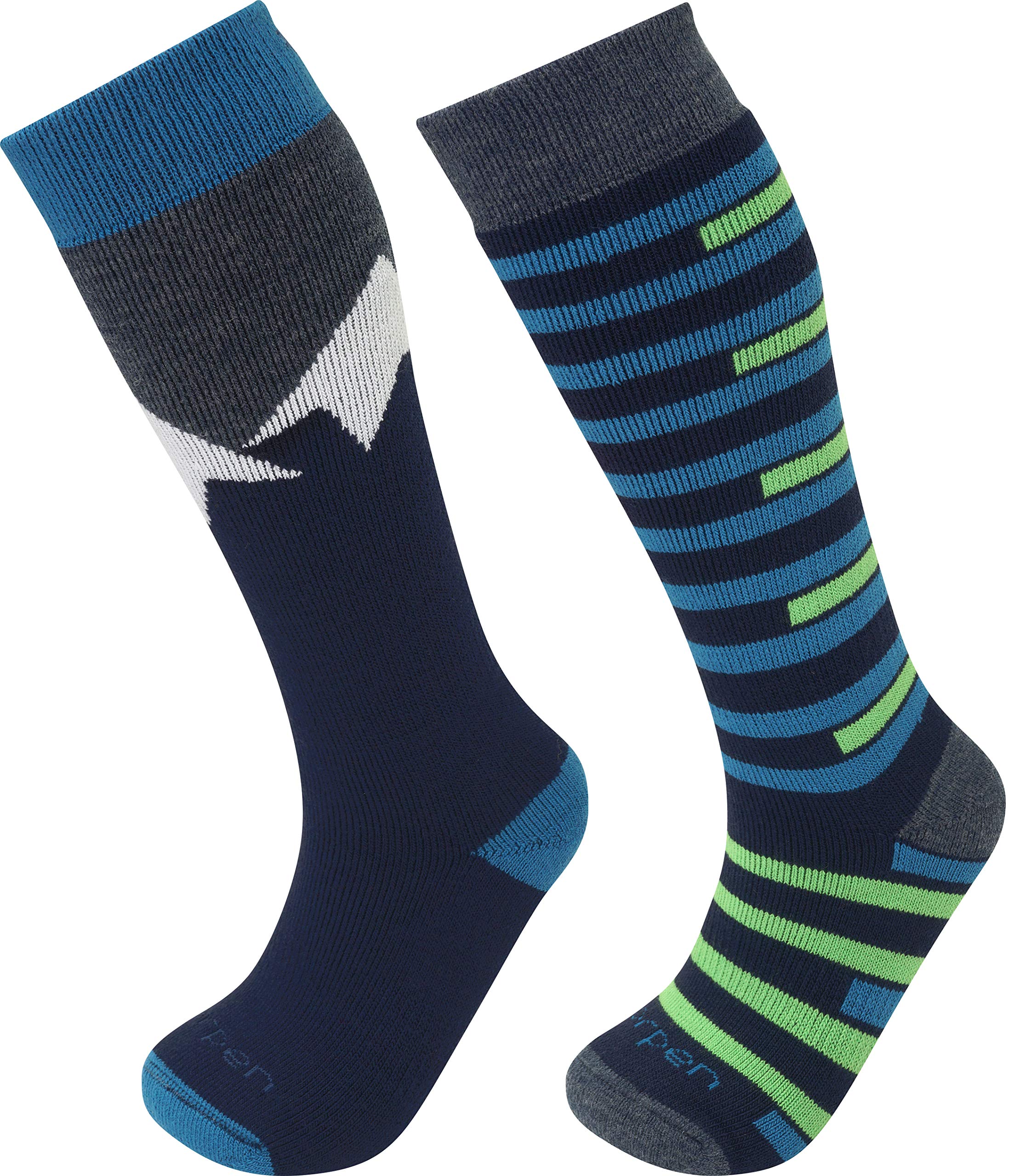 Lorpenboys Kid's Merino Ski 2-pack