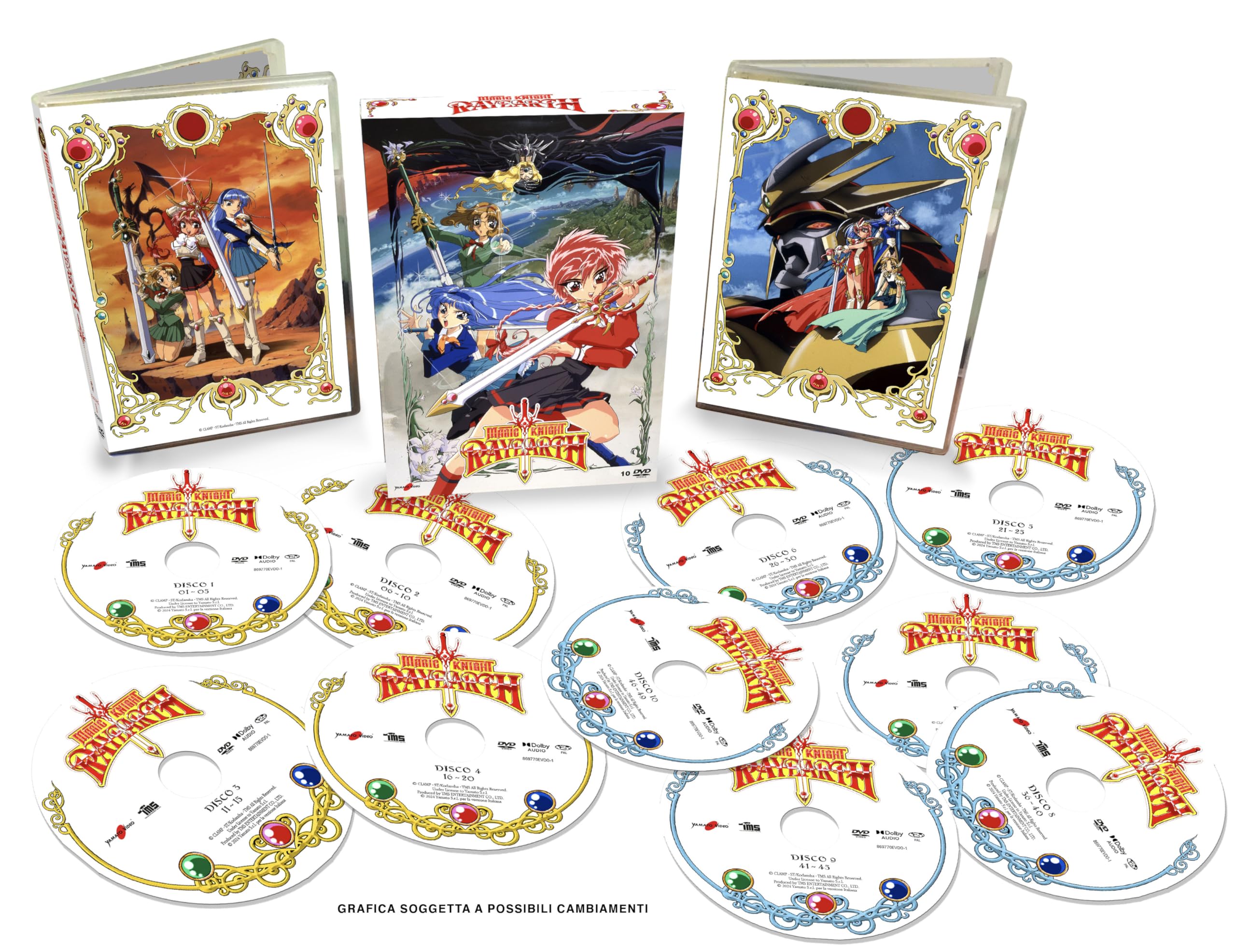 Magic Knight Rayearth - (10 Dvd)