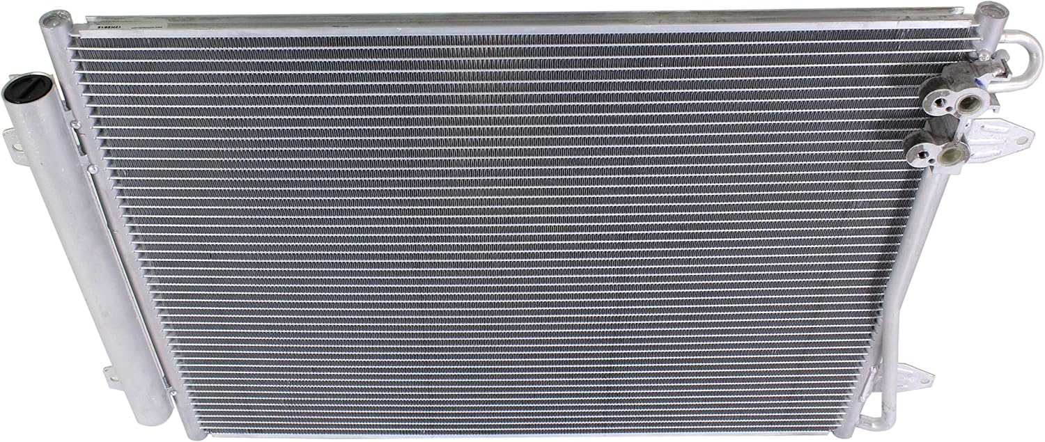 Kool Vue A/C Condenser Compatible with Volkswagen Passat 2006-2010, 2012-2015, CC 2013-2017, Passat CC 2009-2010