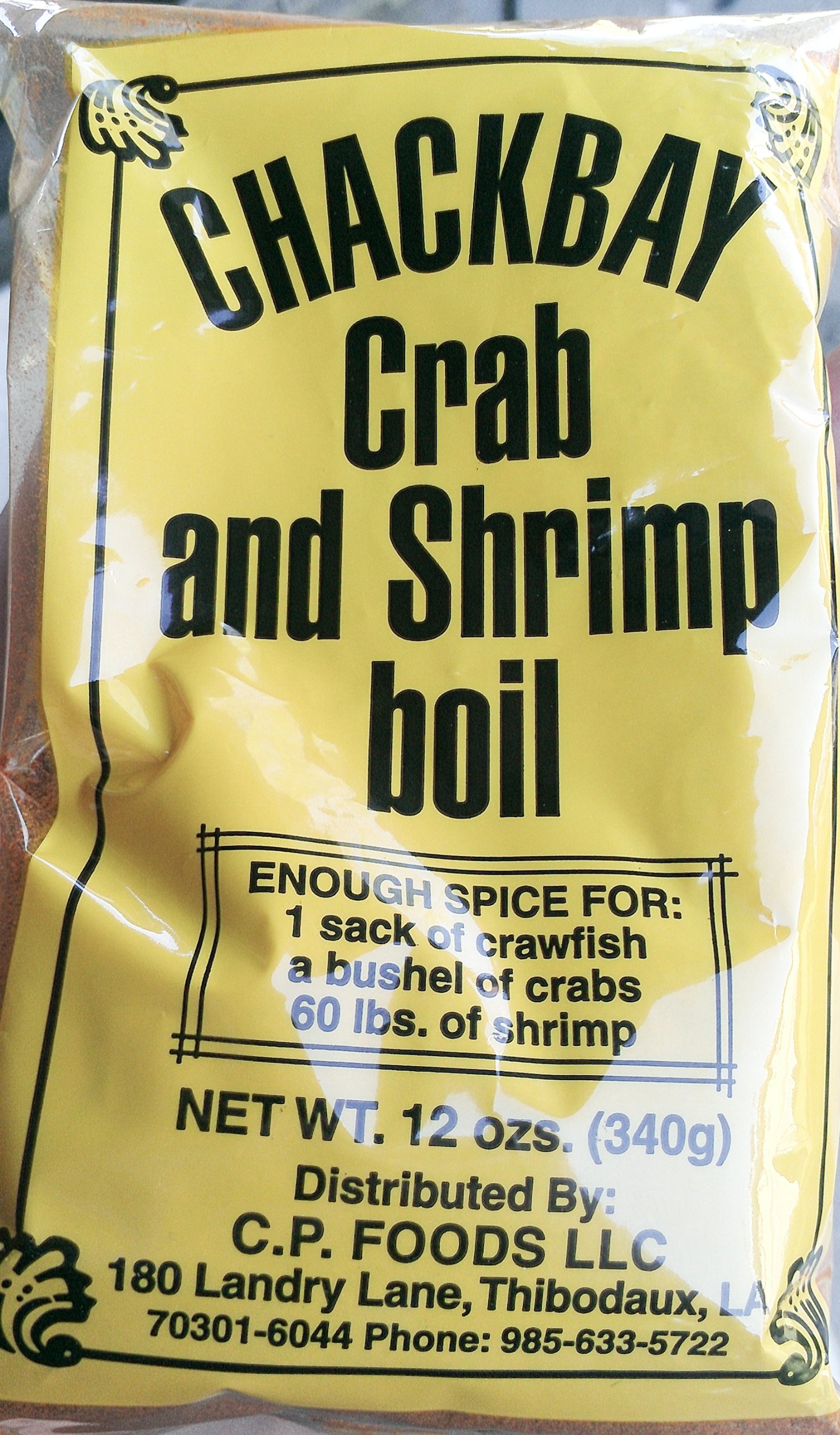 Chackbay Crab, Shrimp and Crawfish Boil (3-pack)