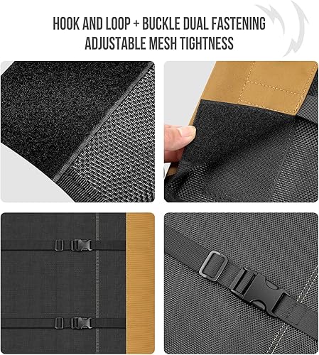 Miniatura 4 de ONETIGRIS Cama elevada para perros, cama elevada para perros medianos y grandes, para interiores y exteriores, camas elevadas para perros con malla