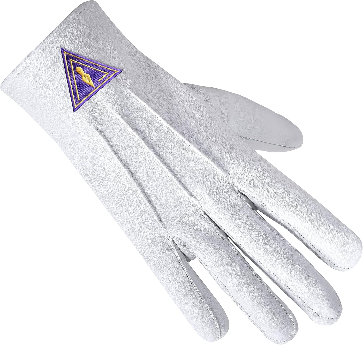 BRICKS MASONS Royal & Select Masters English Regulation Glove - Leather With Purple Patch