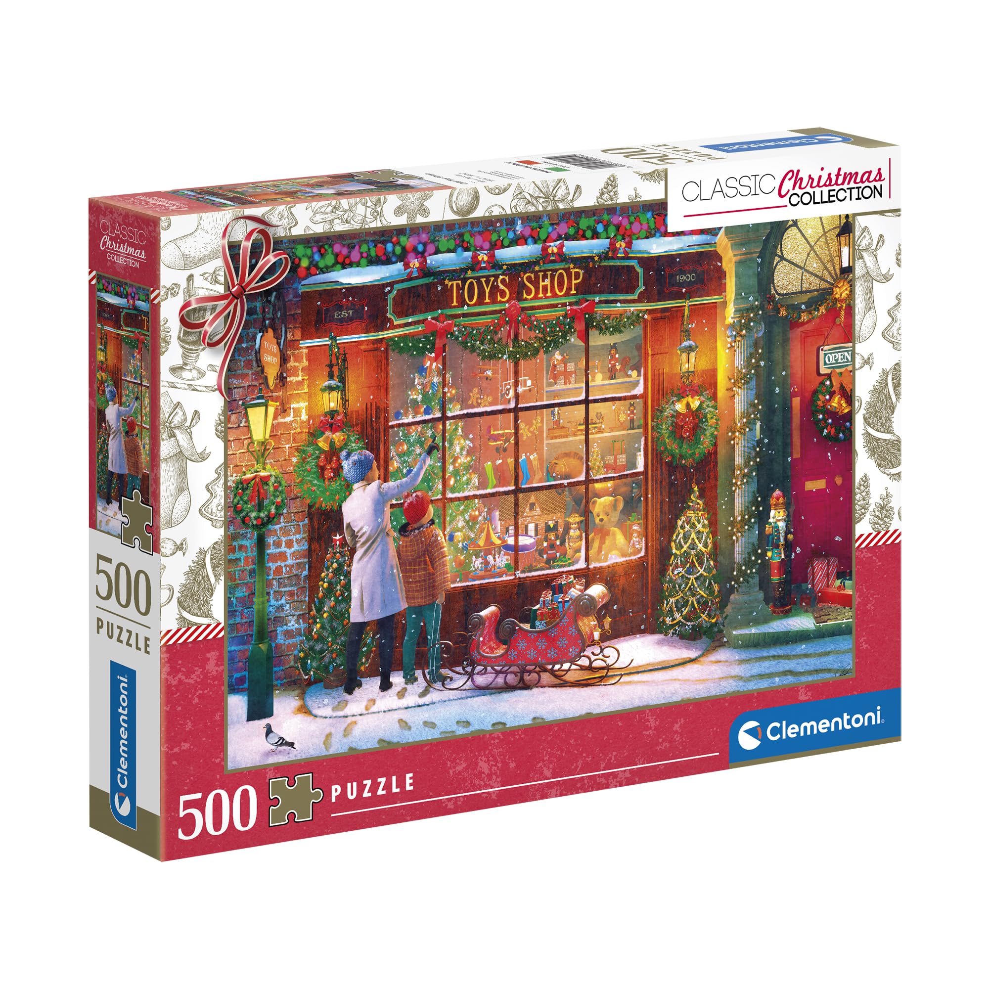 Amazon.com: Clementoni - Puzzle 500 Pieces - Old Toy Shop