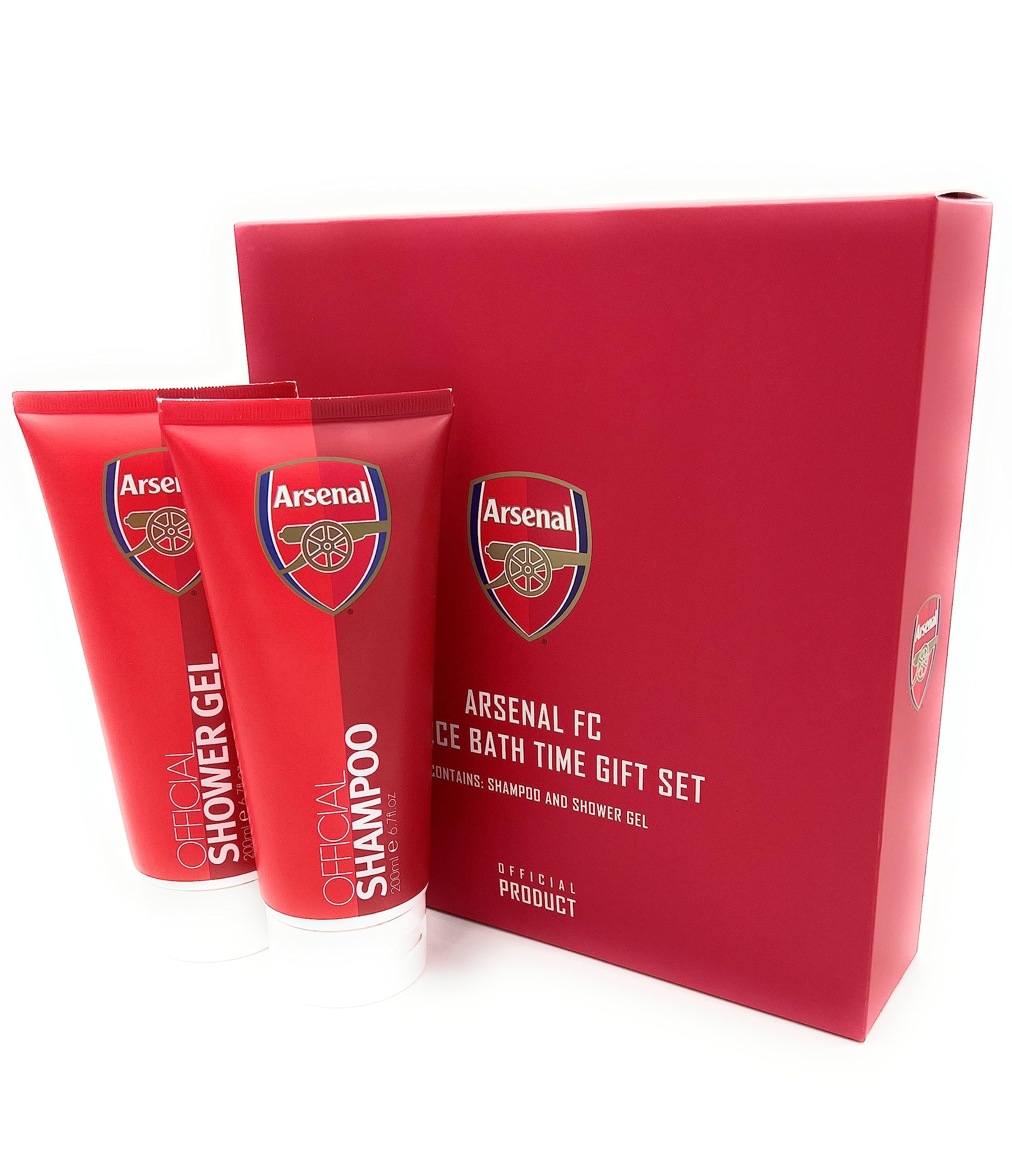 Set da bagno e corpo ufficiale Premier League Arsenal. Ottimo regalo e viene fornito con una straordinaria fragranza