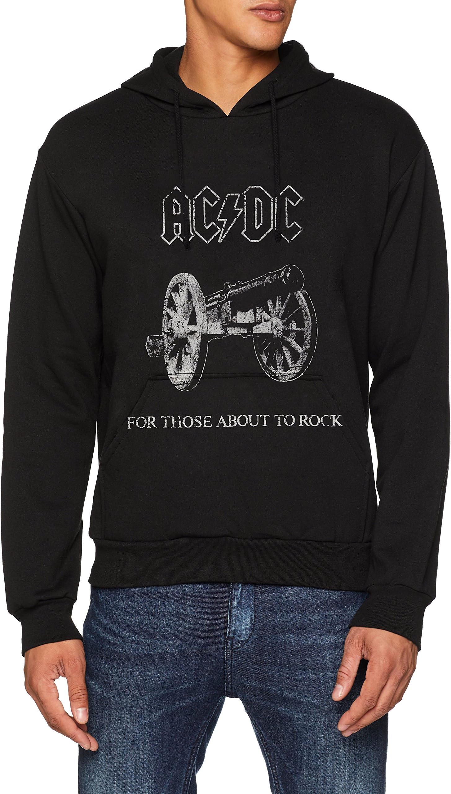 AC/DCHooded Sweatshirt OFFICIAL For Those About To Rock