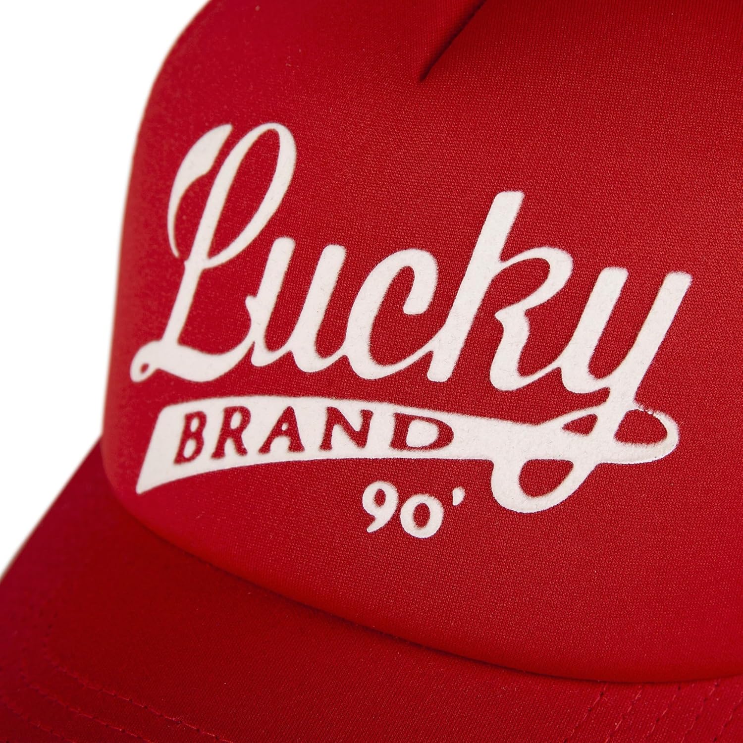 Lucky Brand Trucker Hat | Snapback | Adjustable | Mesh Back | Retro | Baseball Cap | Golf | Fishing | American Heritage - Image 3